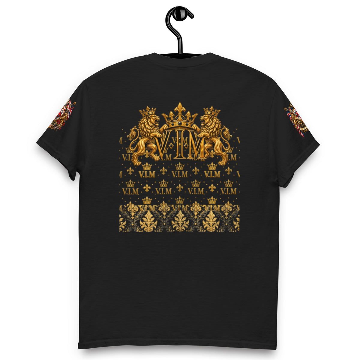 Velvet Ink Market Born To Stand Out Cub T-Shirt in black, back view (additional photo 2).