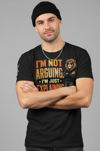 V.I.M 'I'm Not Arguing, I'm Explaining Why I'm Right' Tee - Velvet Ink Market (V.I.M)