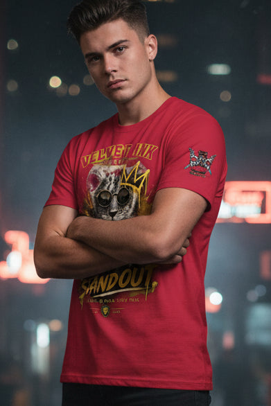 V.I.M 'Born to Stand Out' Lion Cub Tee - Velvet Ink Market (V.I.M)