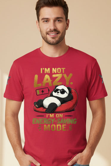 V.I.M 'I'm Not Lazy, I'm in Recharge Mode' Tee - Velvet Ink Market (V.I.M)