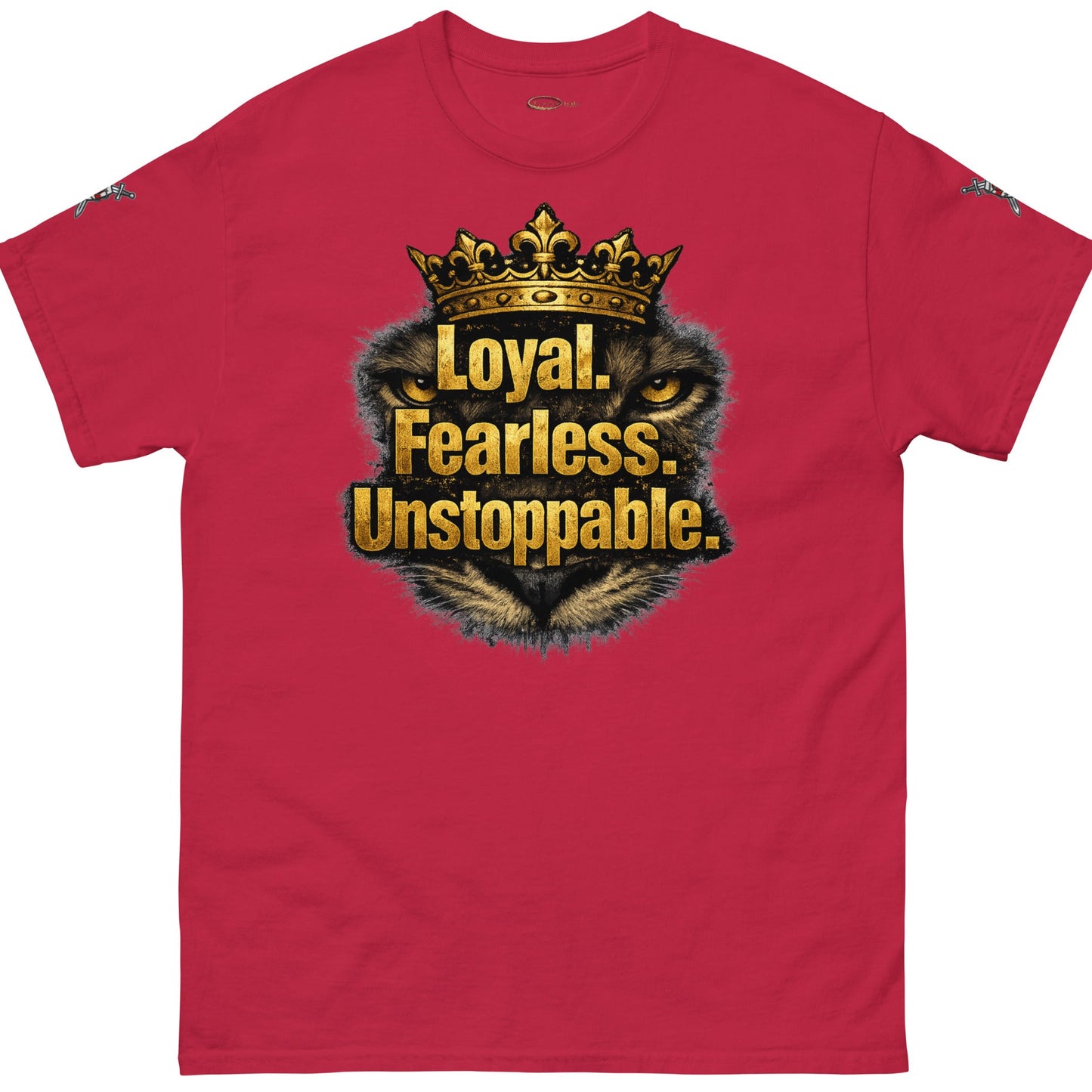 V.I.M 'Loyal. Fearless. Unstoppable.' Lion Tee - Velvet Ink Market (V.I.M)