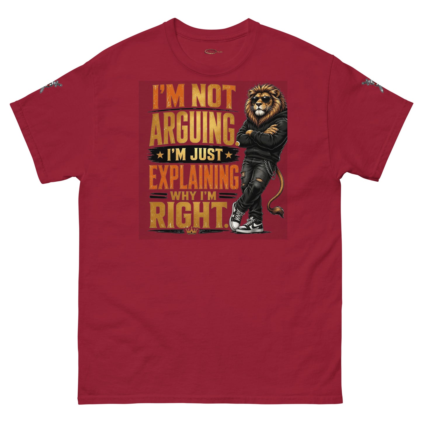 V.I.M 'I'm Not Arguing, I'm Explaining Why I'm Right' Tee - Velvet Ink Market (V.I.M)