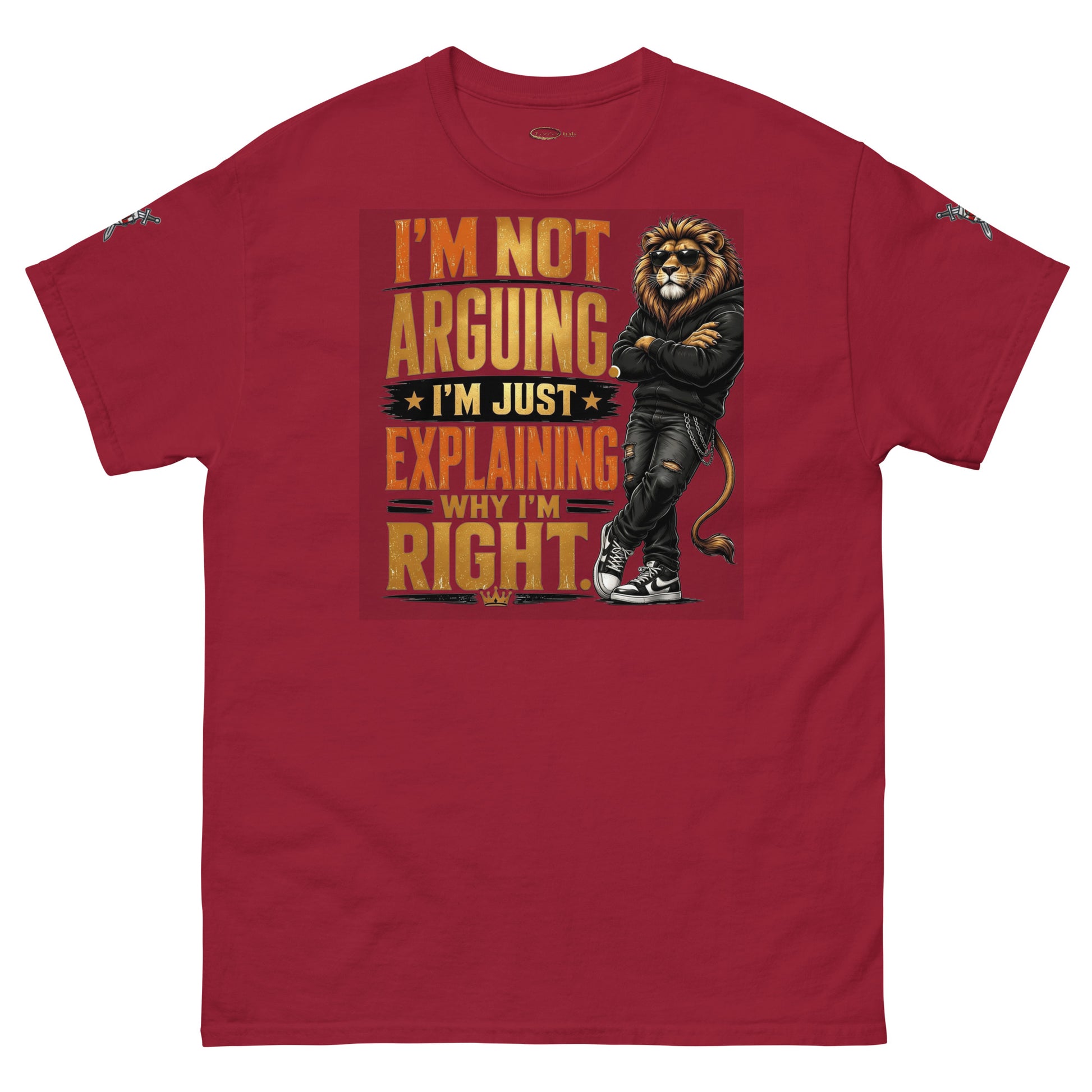 V.I.M 'I'm Not Arguing, I'm Explaining Why I'm Right' Tee - Velvet Ink Market (V.I.M)