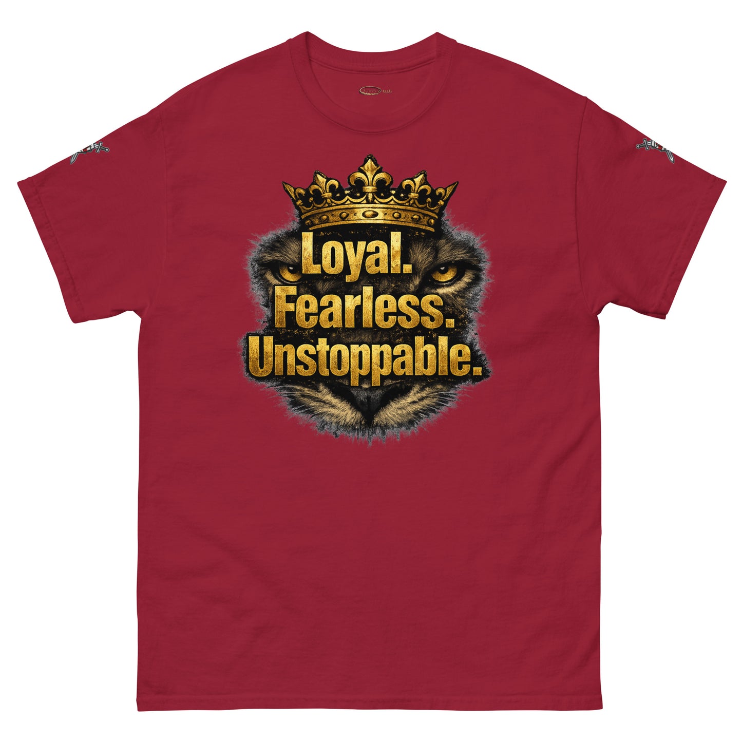 V.I.M 'Loyal. Fearless. Unstoppable.' Lion Tee - Velvet Ink Market (V.I.M)