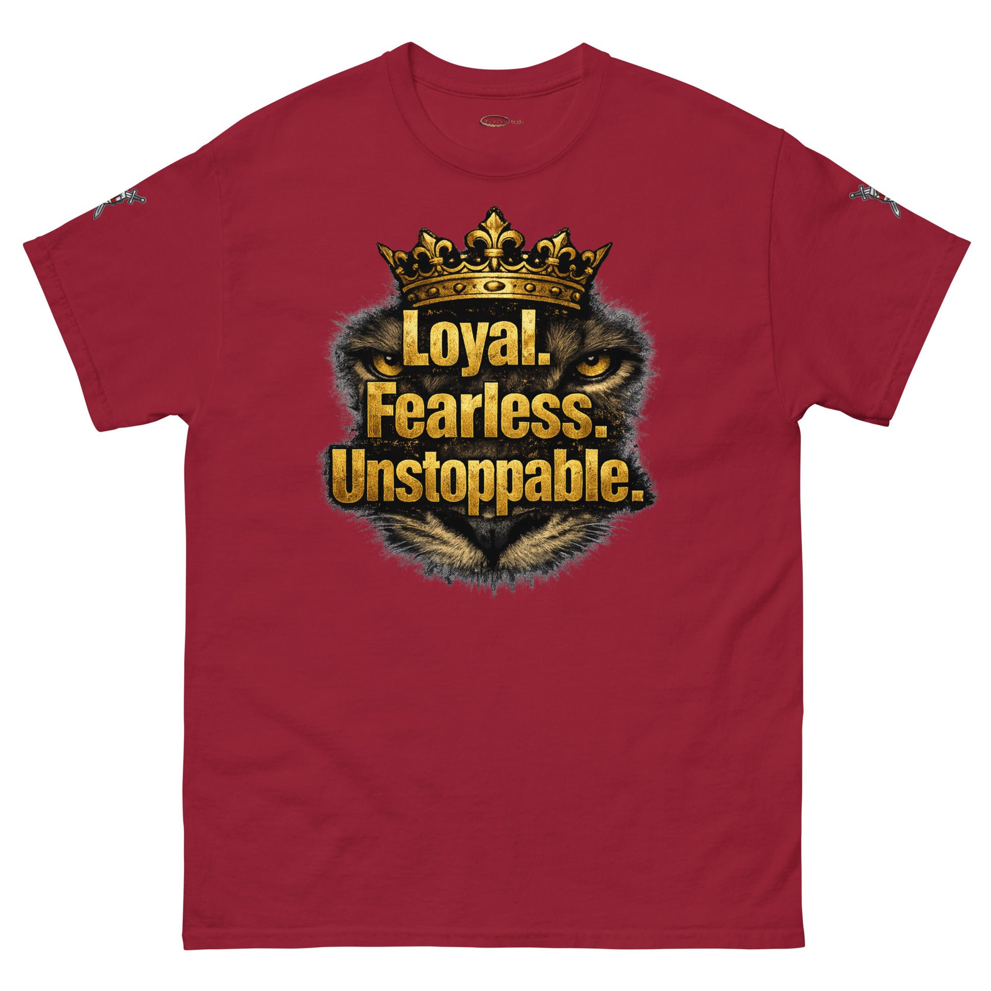 V.I.M 'Loyal. Fearless. Unstoppable.' Lion Tee - Velvet Ink Market (V.I.M)