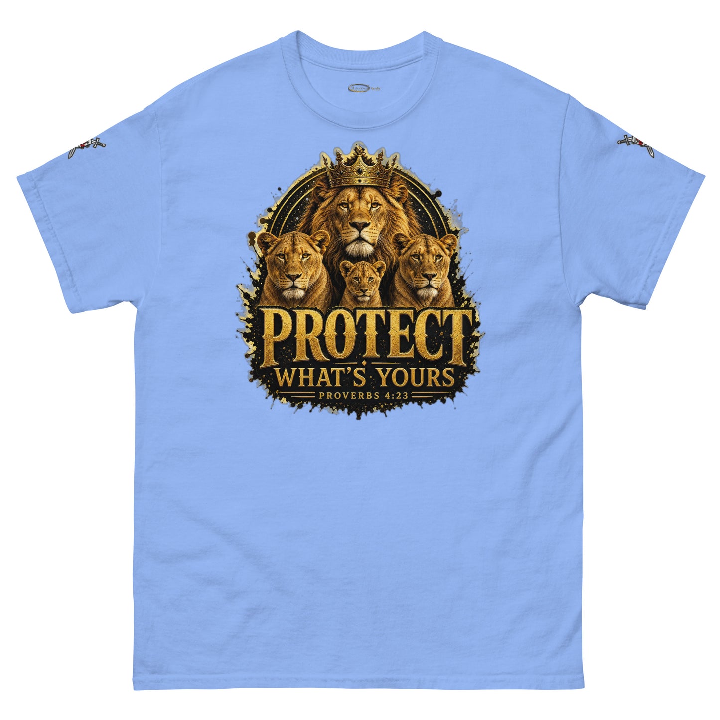V.I.M 'Protect What's Yours' Lion Tee - Velvet Ink Market (V.I.M)
