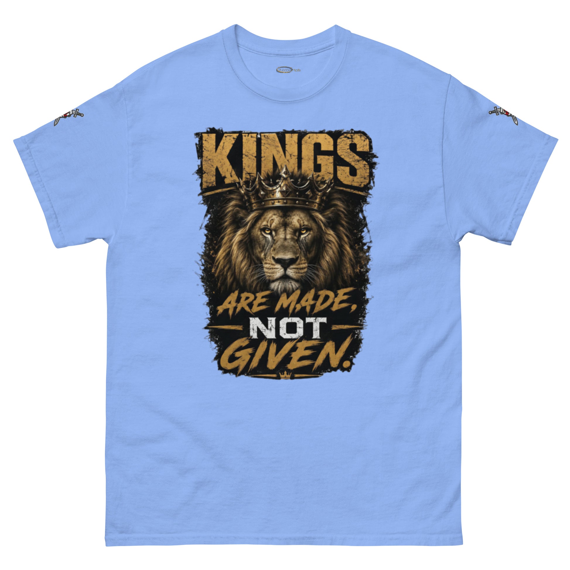 V.I.M 'Kings Are Made, Not Given' Lion Tee - Velvet Ink Market (V.I.M)