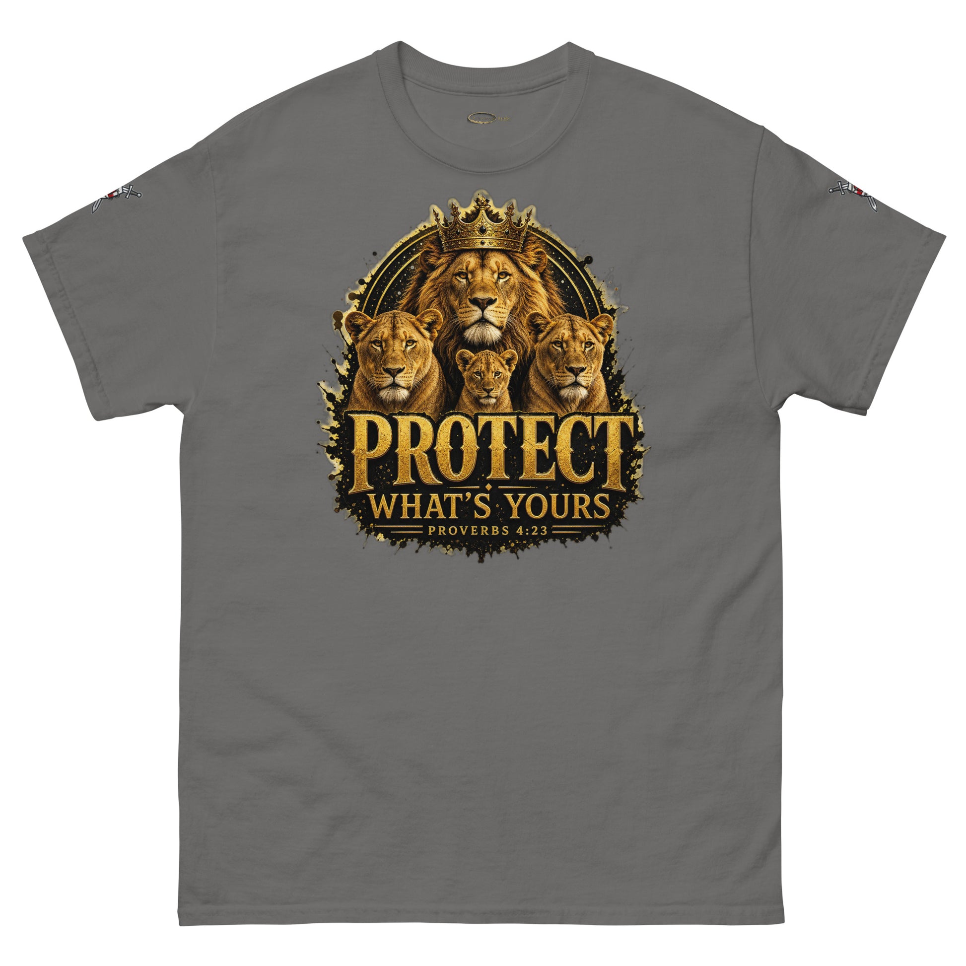 V.I.M 'Protect What's Yours' Lion Tee - Velvet Ink Market (V.I.M)