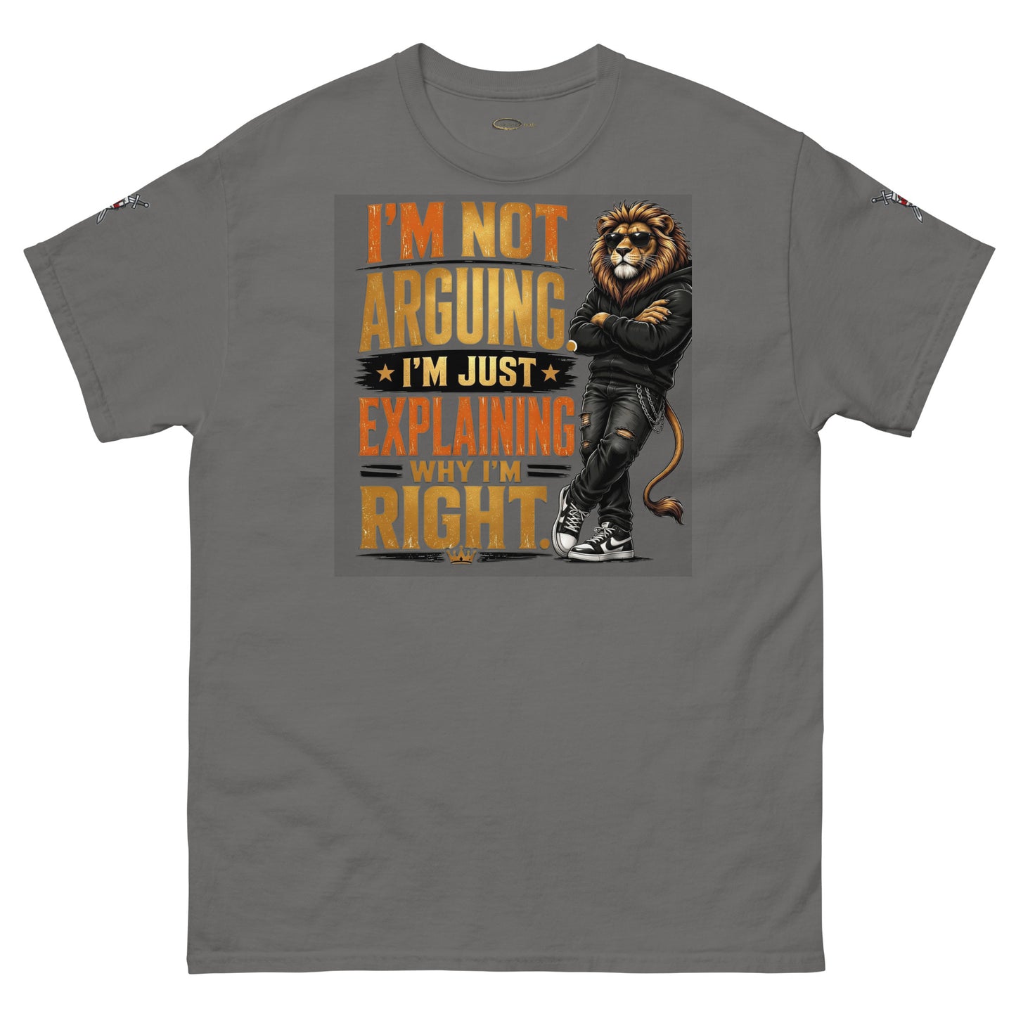 V.I.M 'I'm Not Arguing, I'm Explaining Why I'm Right' Tee - Velvet Ink Market (V.I.M)