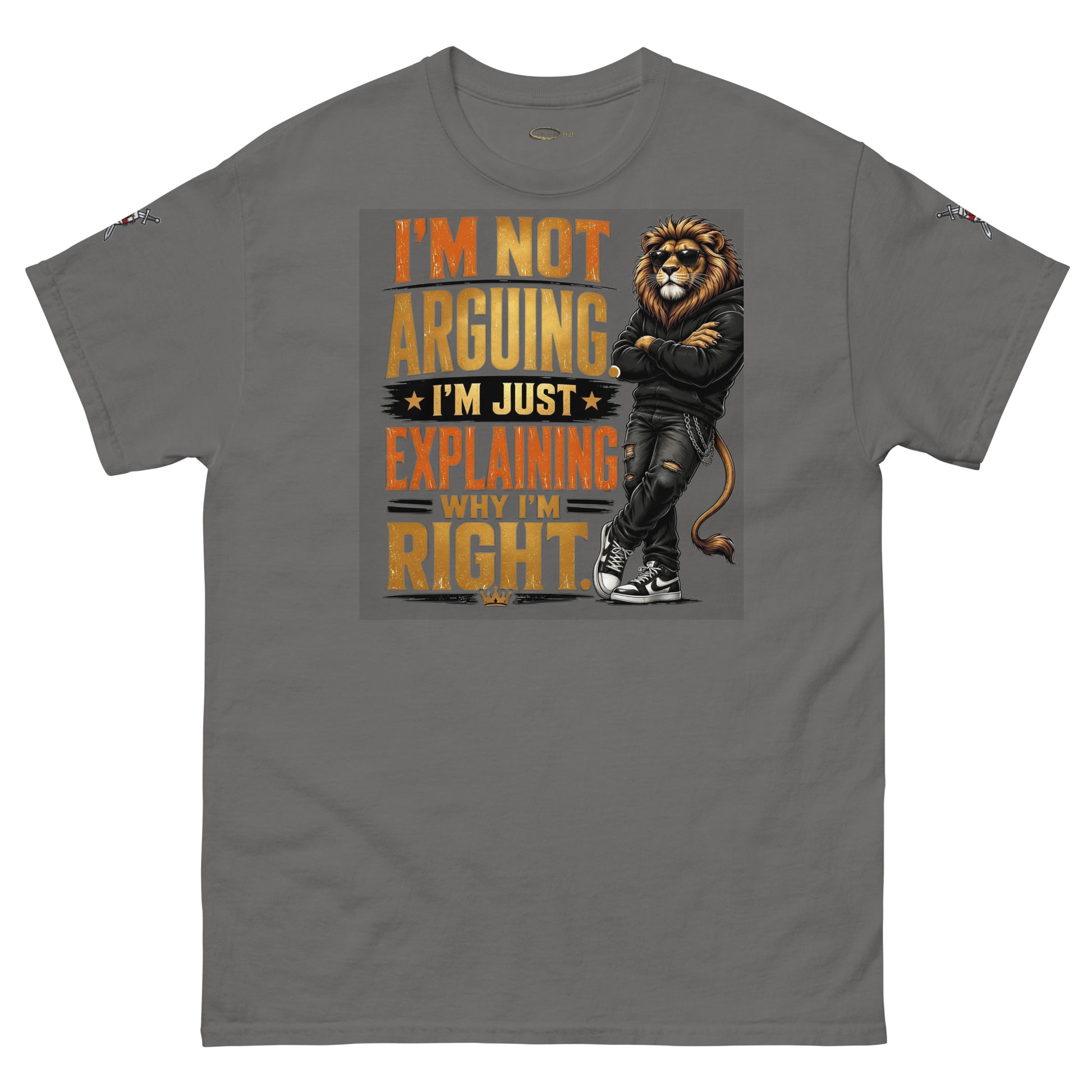 V.I.M 'I'm Not Arguing, I'm Explaining Why I'm Right' Tee - Velvet Ink Market (V.I.M)