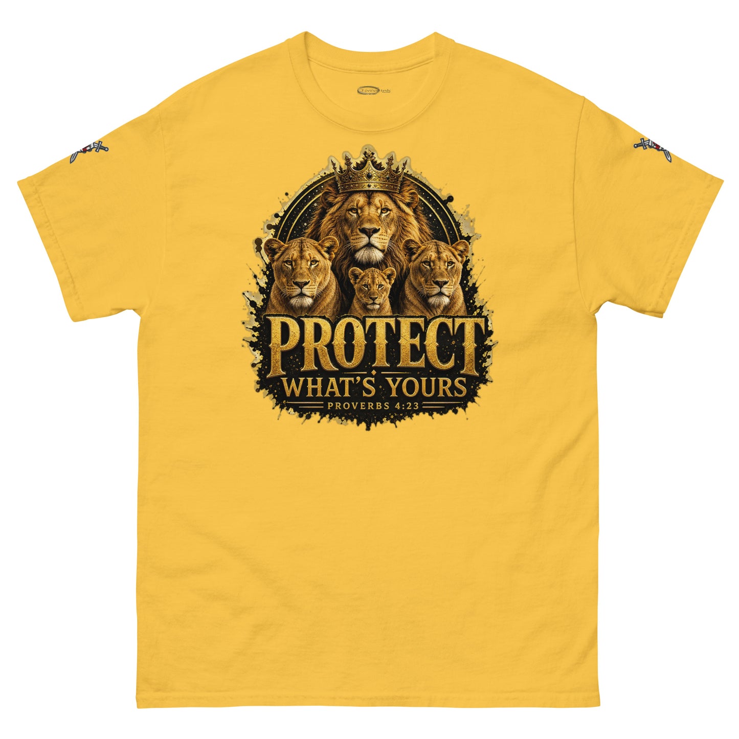 V.I.M 'Protect What's Yours' Lion Tee - Velvet Ink Market (V.I.M)