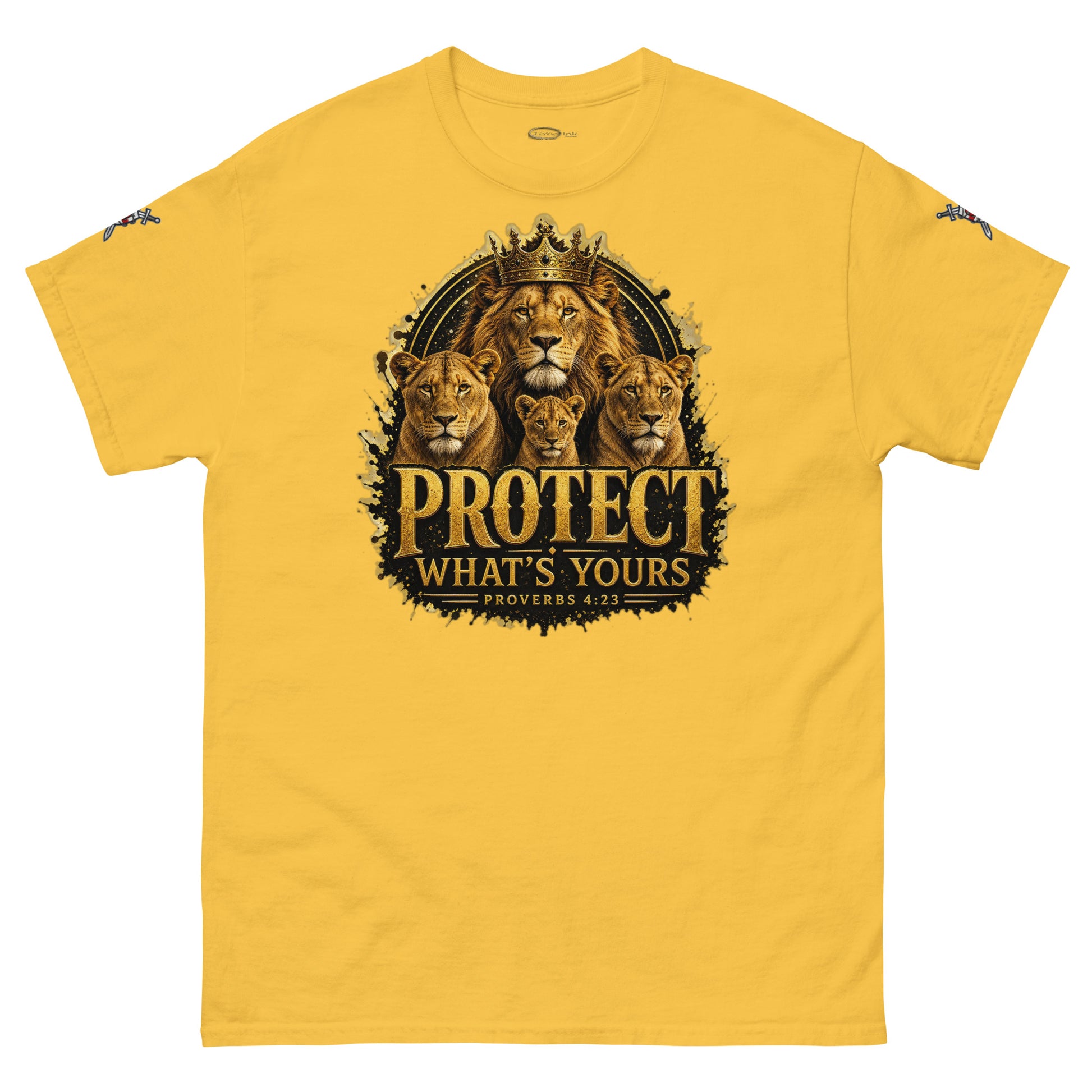 V.I.M 'Protect What's Yours' Lion Tee - Velvet Ink Market (V.I.M)