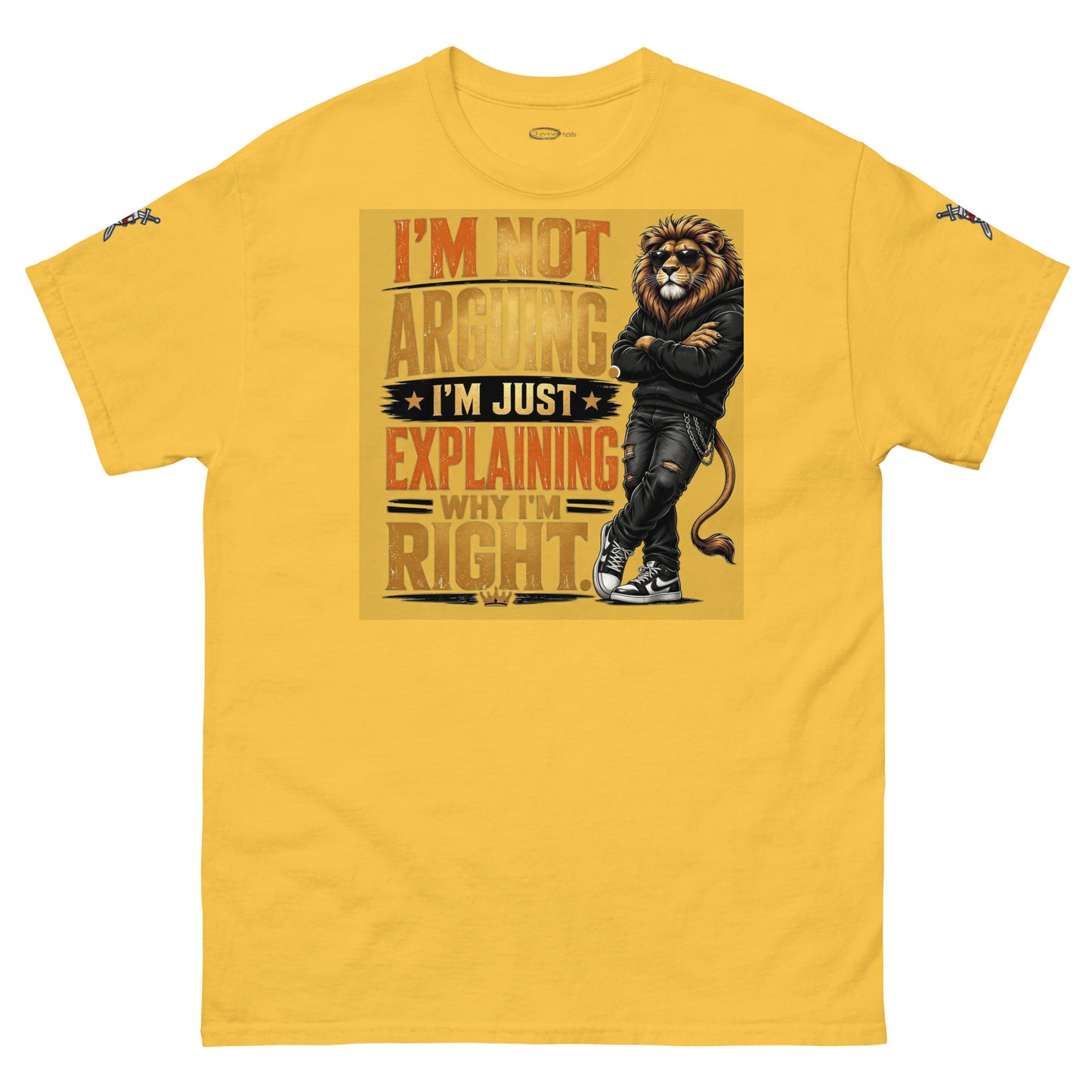 V.I.M 'I'm Not Arguing, I'm Explaining Why I'm Right' Tee - Velvet Ink Market (V.I.M)