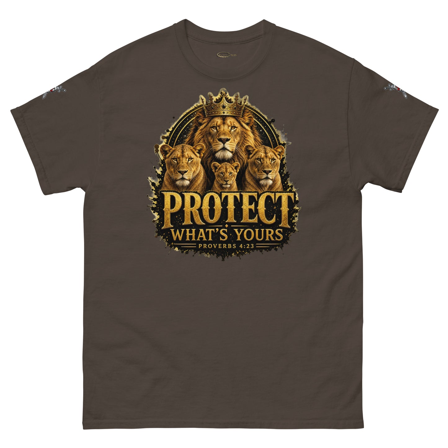 V.I.M 'Protect What's Yours' Lion Tee - Velvet Ink Market (V.I.M)