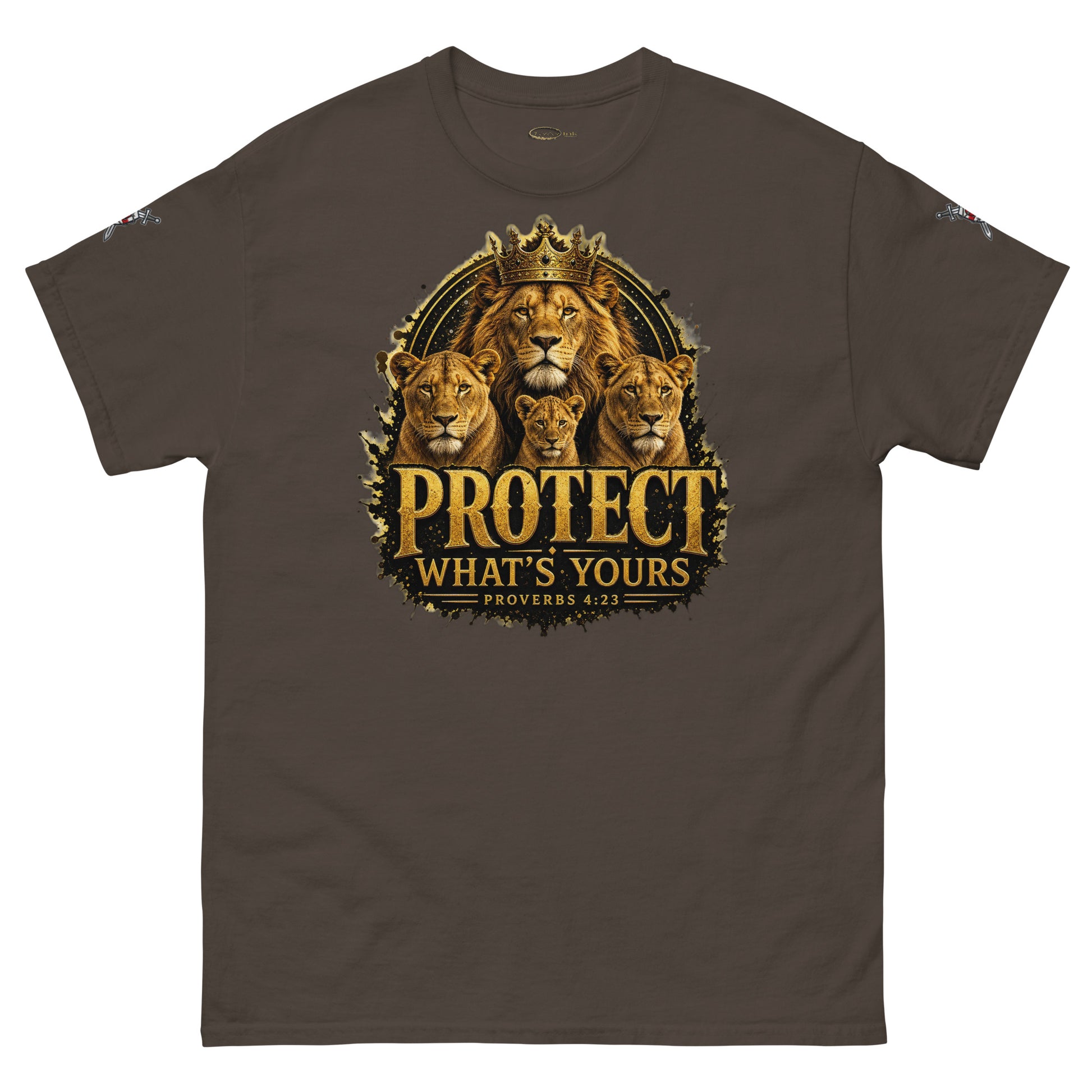 V.I.M 'Protect What's Yours' Lion Tee - Velvet Ink Market (V.I.M)