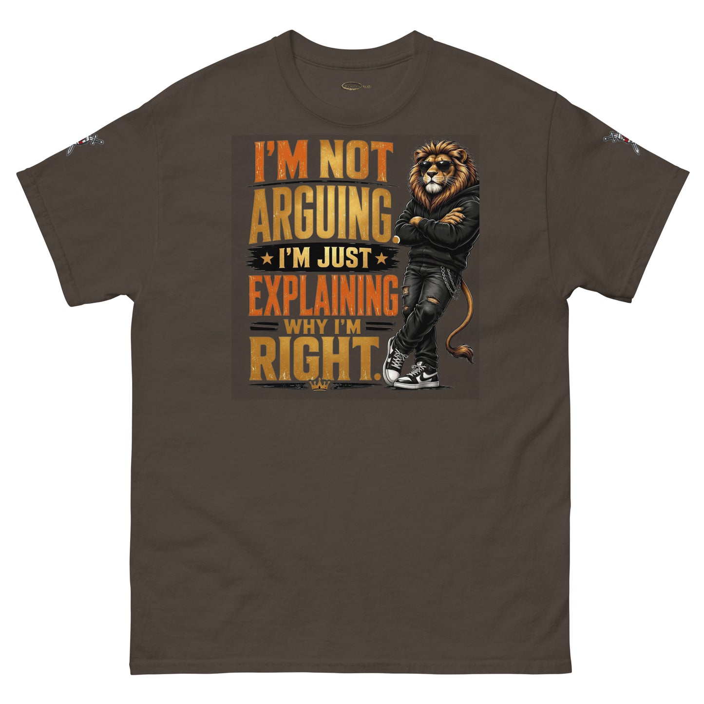V.I.M 'I'm Not Arguing, I'm Explaining Why I'm Right' Tee - Velvet Ink Market (V.I.M)