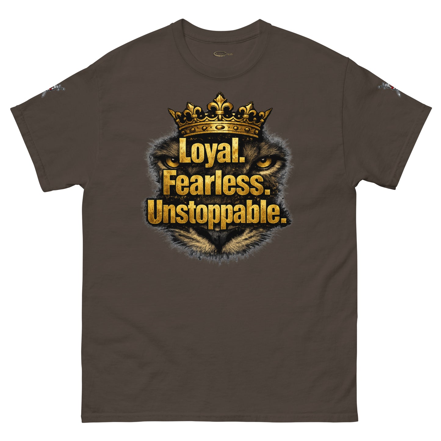 V.I.M 'Loyal. Fearless. Unstoppable.' Lion Tee - Velvet Ink Market (V.I.M)