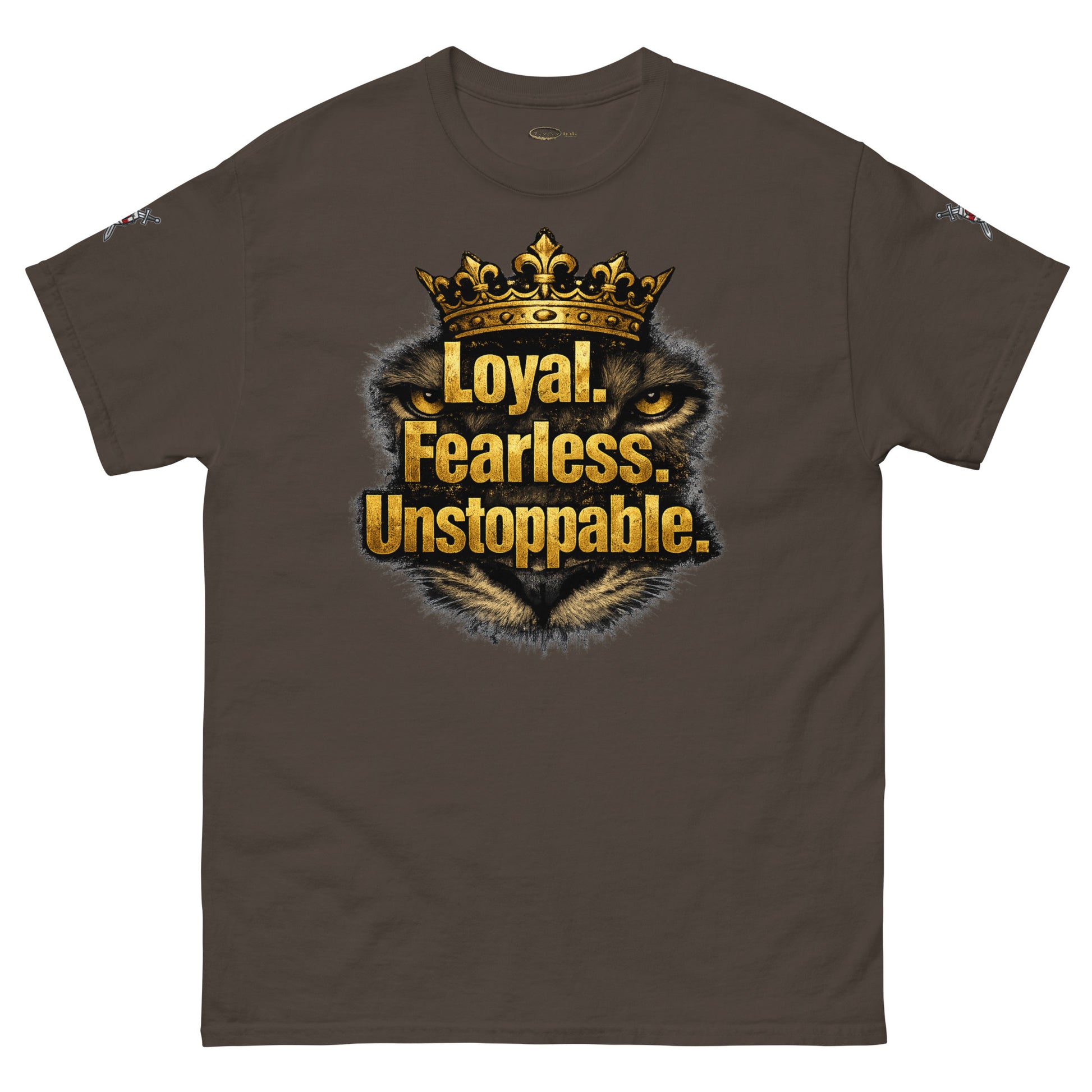 V.I.M 'Loyal. Fearless. Unstoppable.' Lion Tee - Velvet Ink Market (V.I.M)