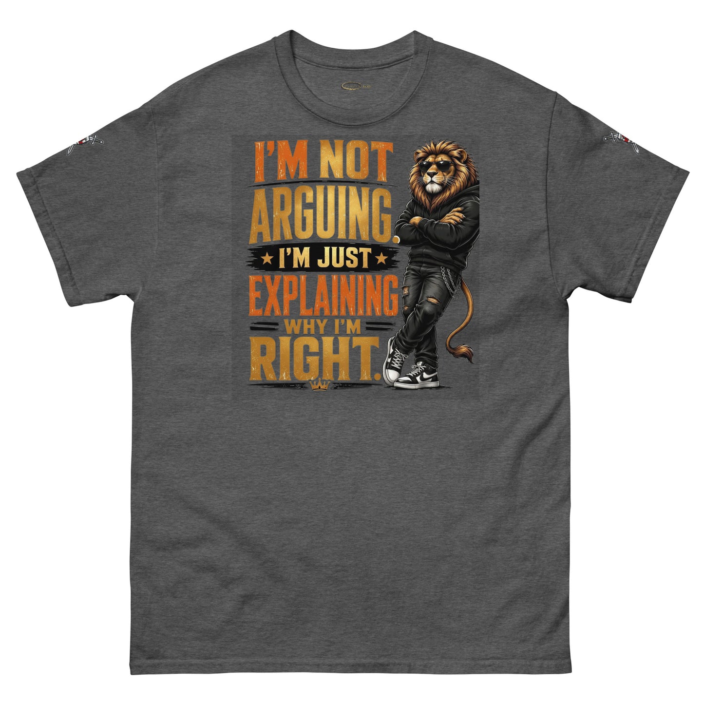 V.I.M 'I'm Not Arguing, I'm Explaining Why I'm Right' Tee - Velvet Ink Market (V.I.M)