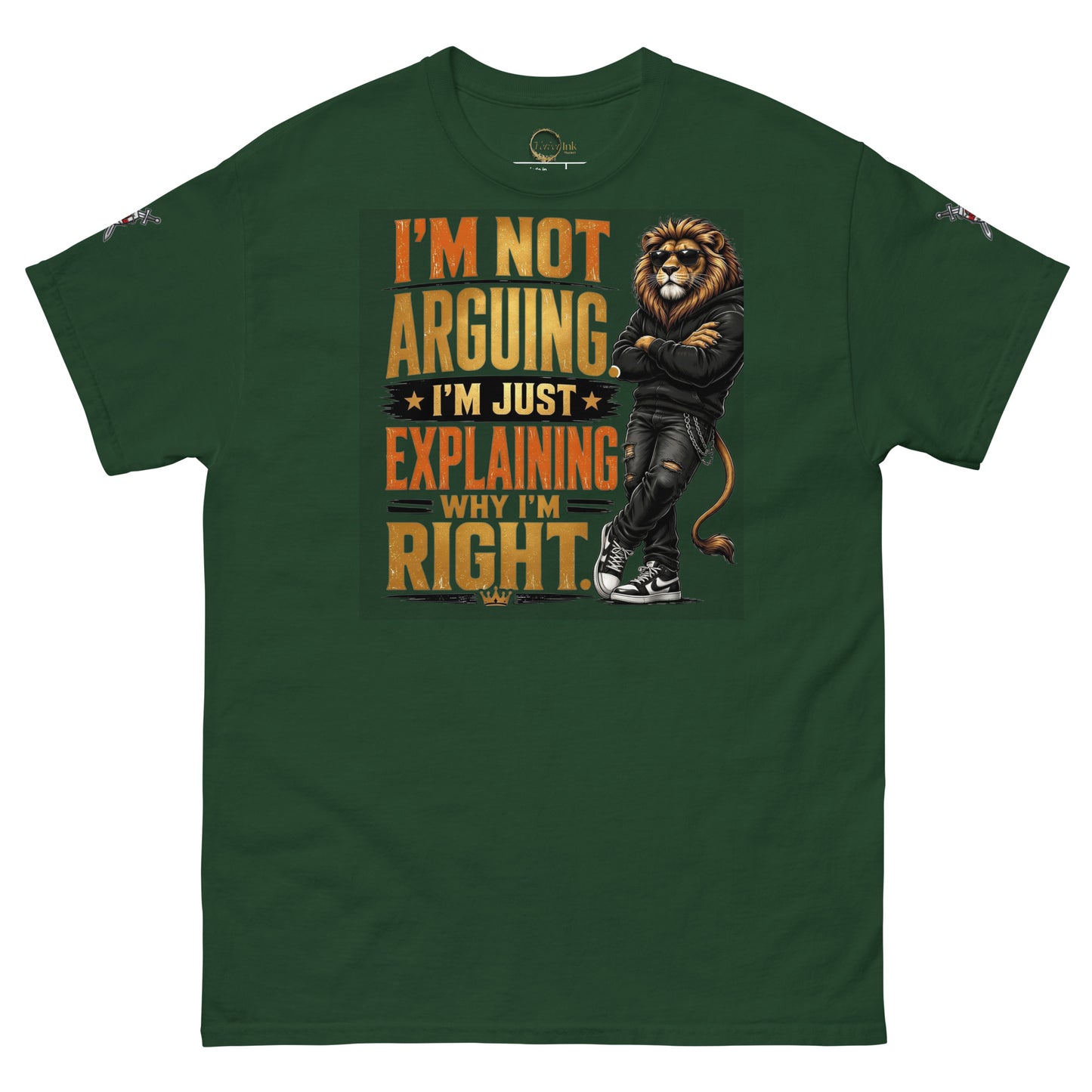 V.I.M 'I'm Not Arguing, I'm Explaining Why I'm Right' Tee - Velvet Ink Market (V.I.M)