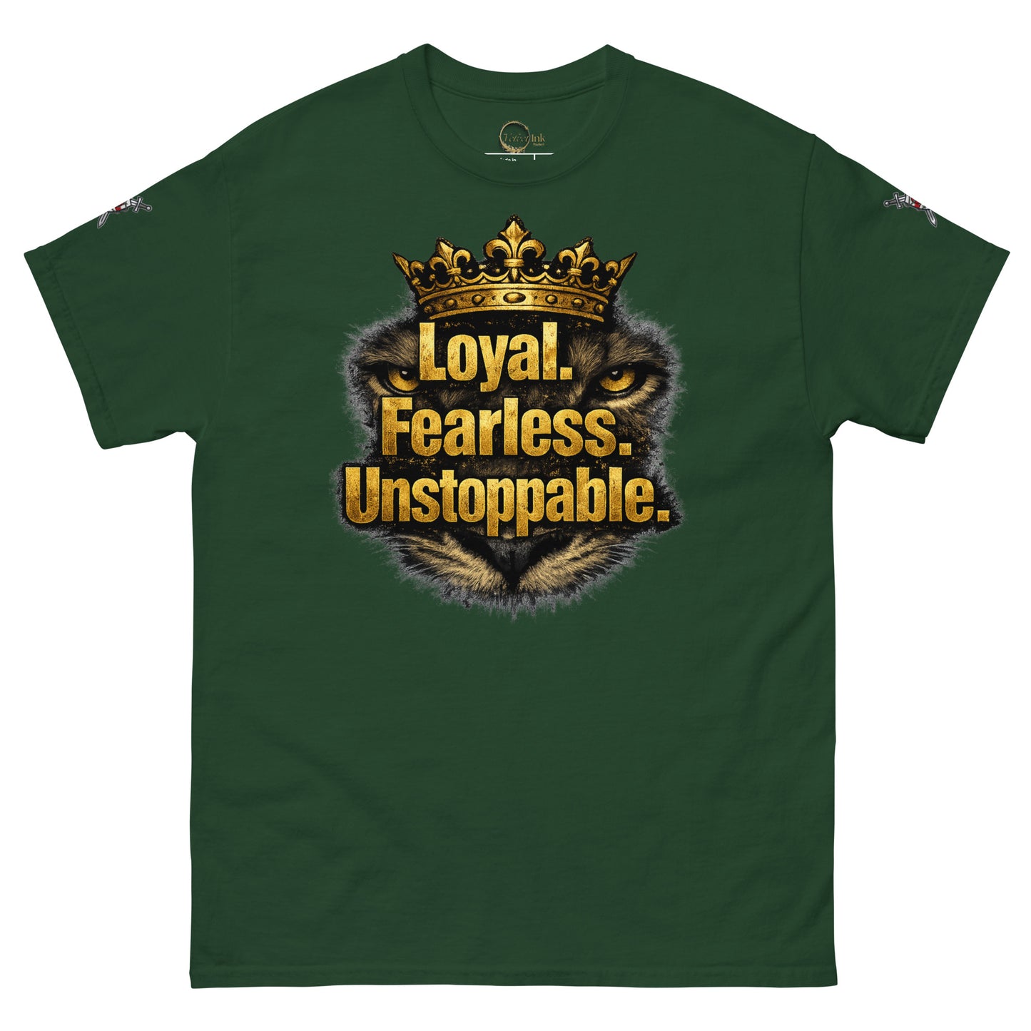 V.I.M 'Loyal. Fearless. Unstoppable.' Lion Tee - Velvet Ink Market (V.I.M)