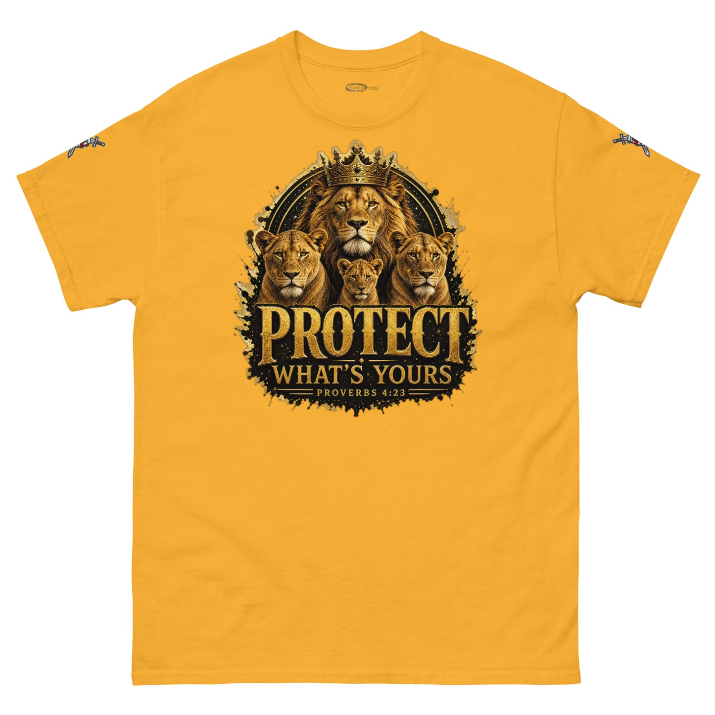 V.I.M 'Protect What's Yours' Lion Tee - Velvet Ink Market (V.I.M)