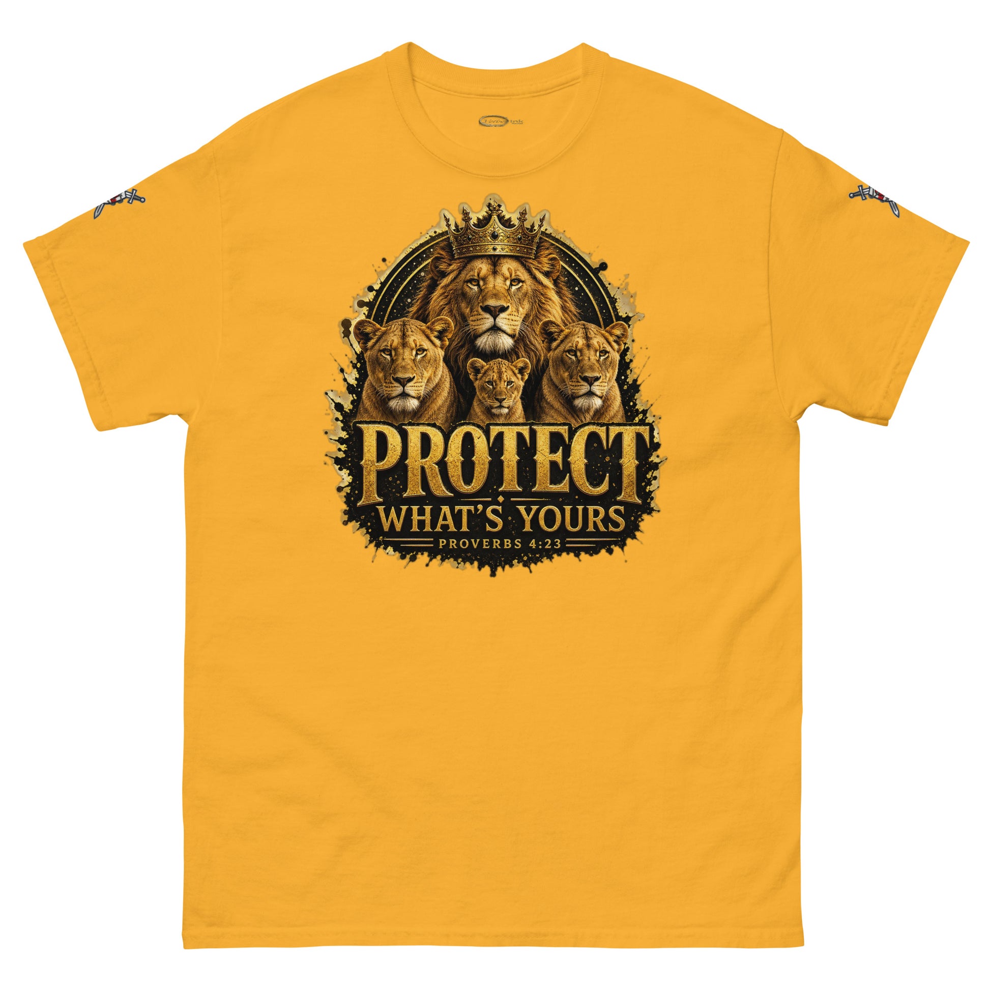 V.I.M 'Protect What's Yours' Lion Tee - Velvet Ink Market (V.I.M)