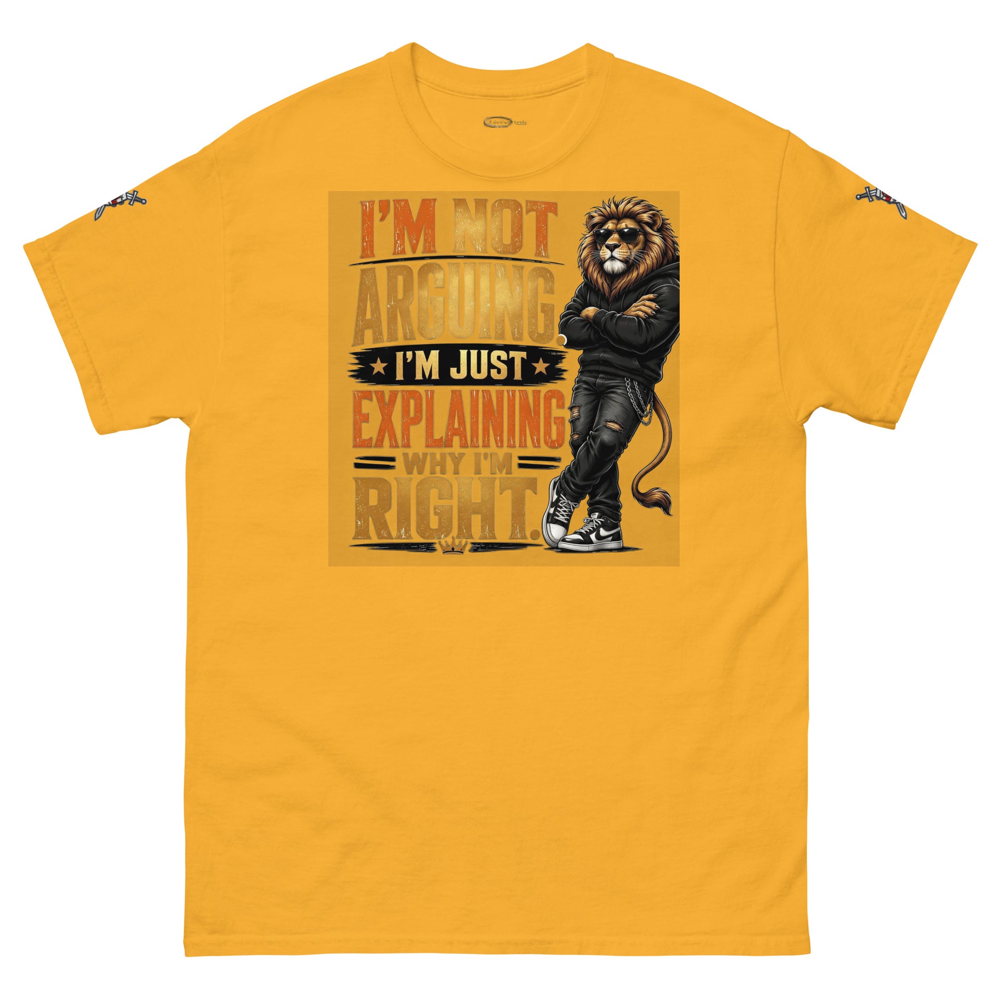V.I.M 'I'm Not Arguing, I'm Explaining Why I'm Right' Tee - Velvet Ink Market (V.I.M)