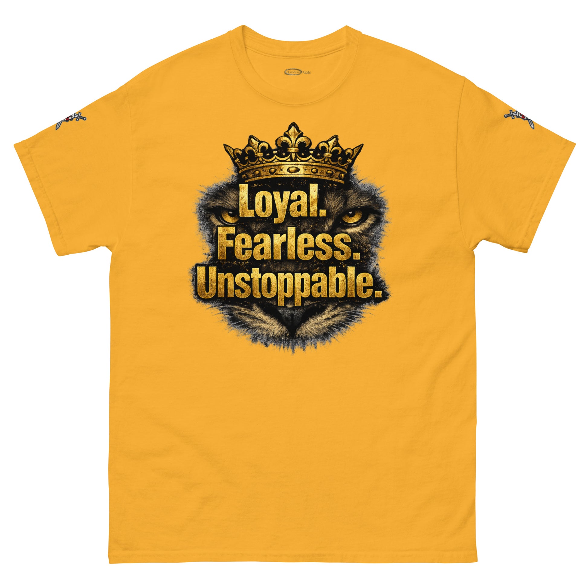 V.I.M 'Loyal. Fearless. Unstoppable.' Lion Tee - Velvet Ink Market (V.I.M)