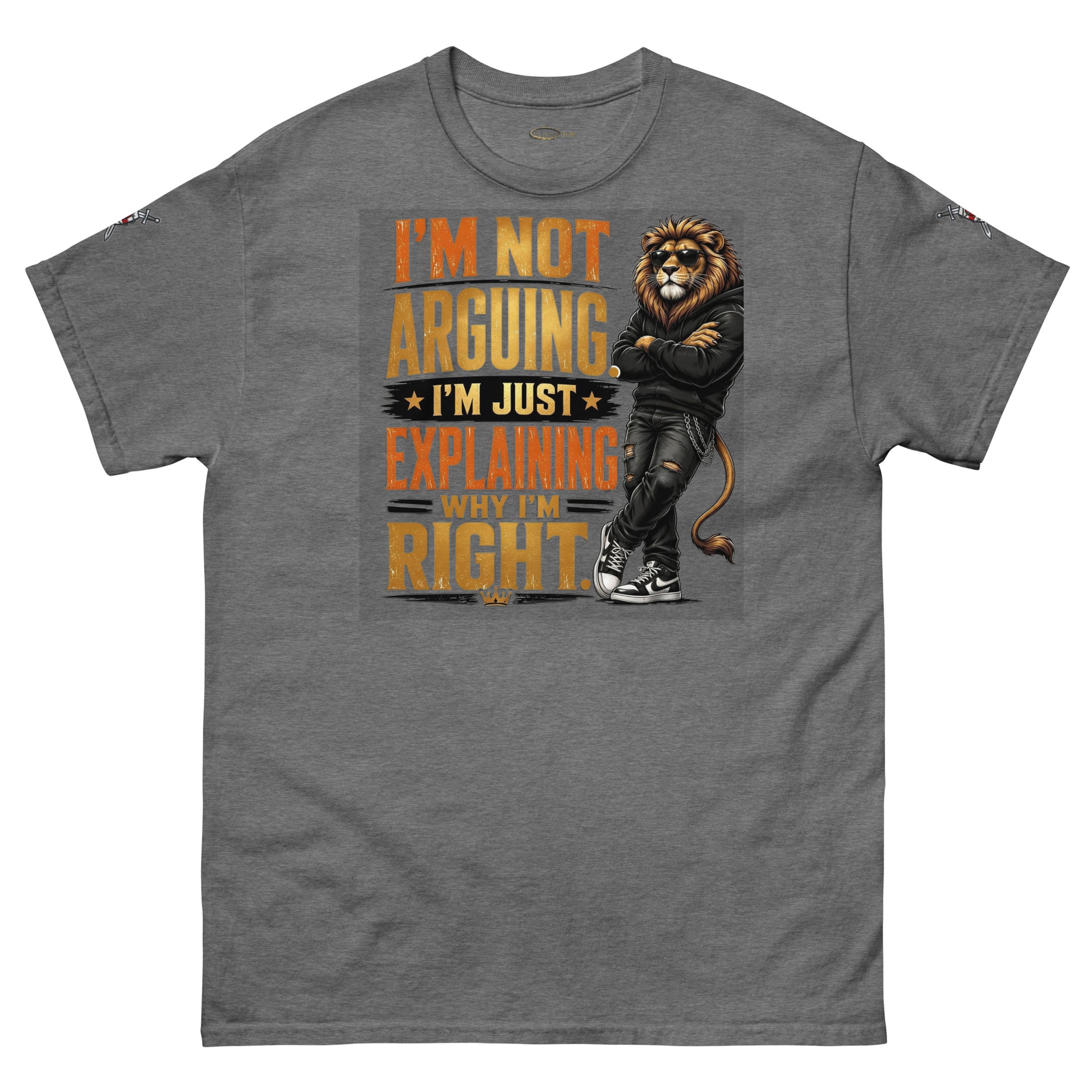 V.I.M 'I'm Not Arguing, I'm Explaining Why I'm Right' Tee - Velvet Ink Market (V.I.M)