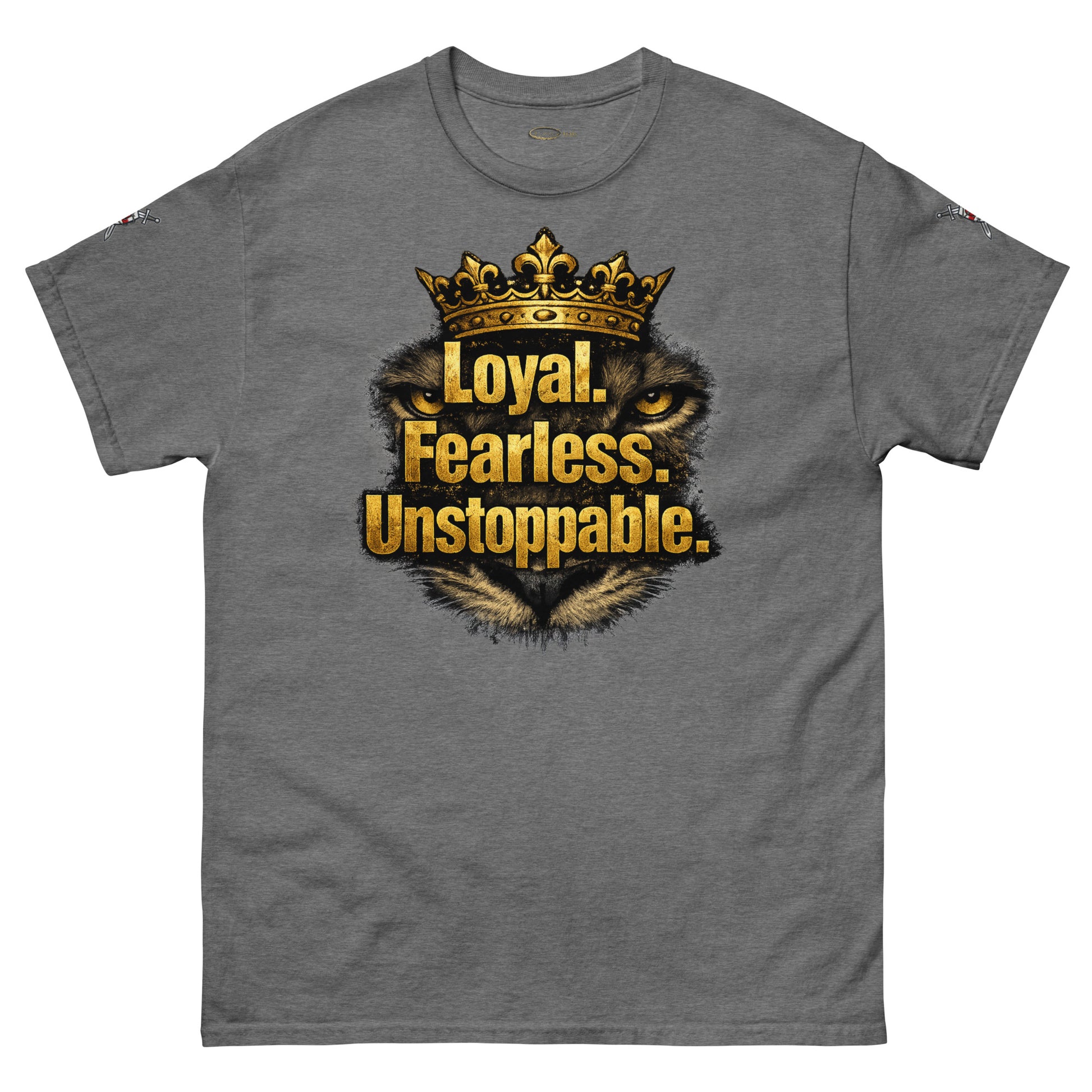 V.I.M 'Loyal. Fearless. Unstoppable.' Lion Tee - Velvet Ink Market (V.I.M)