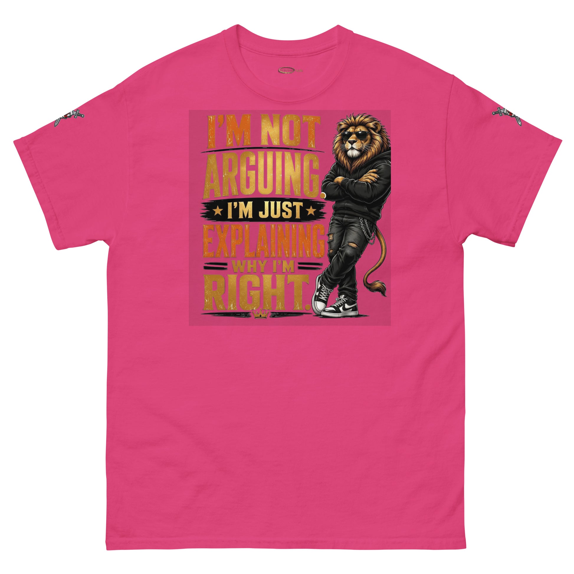 V.I.M 'I'm Not Arguing, I'm Explaining Why I'm Right' Tee - Velvet Ink Market (V.I.M)