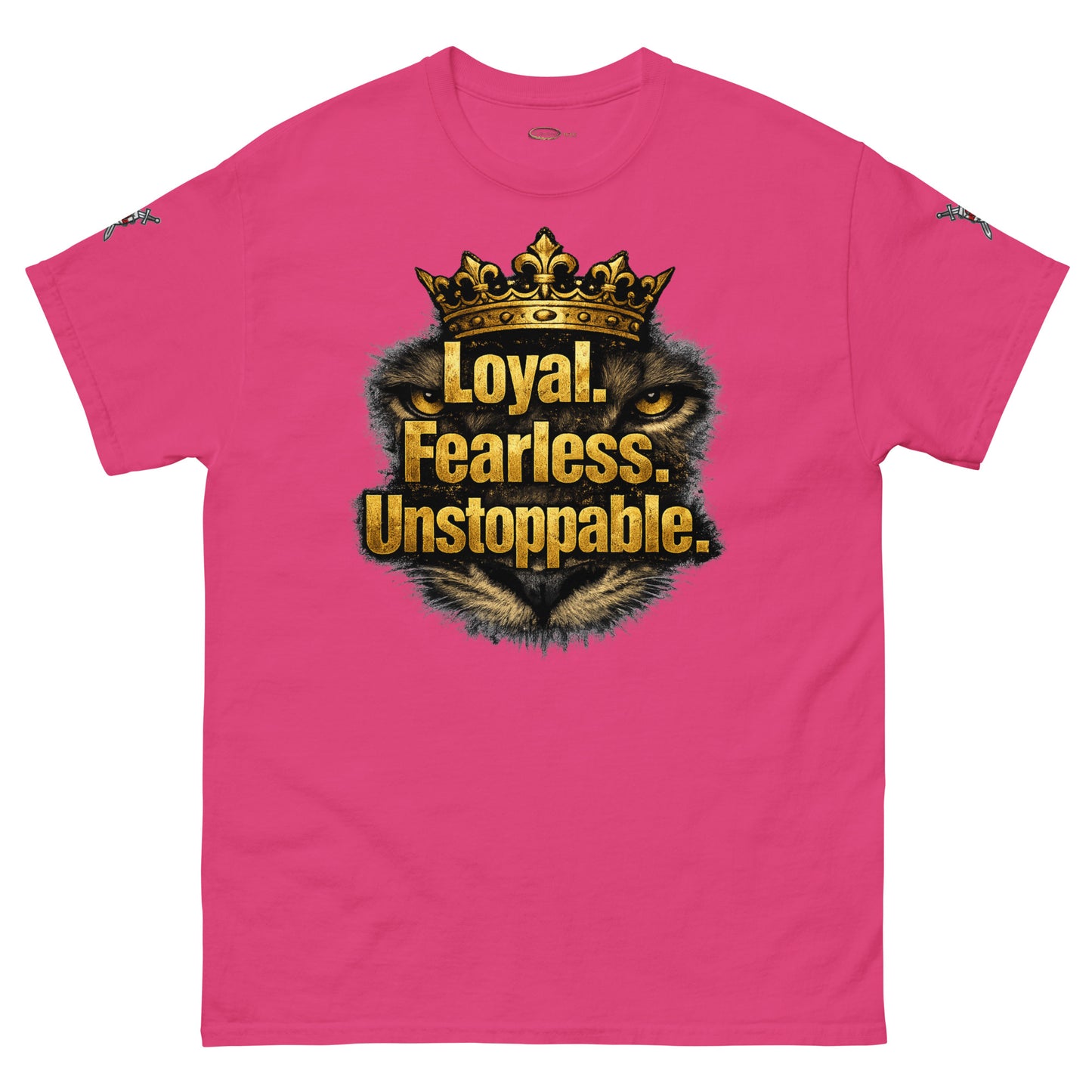 V.I.M 'Loyal. Fearless. Unstoppable.' Lion Tee - Velvet Ink Market (V.I.M)