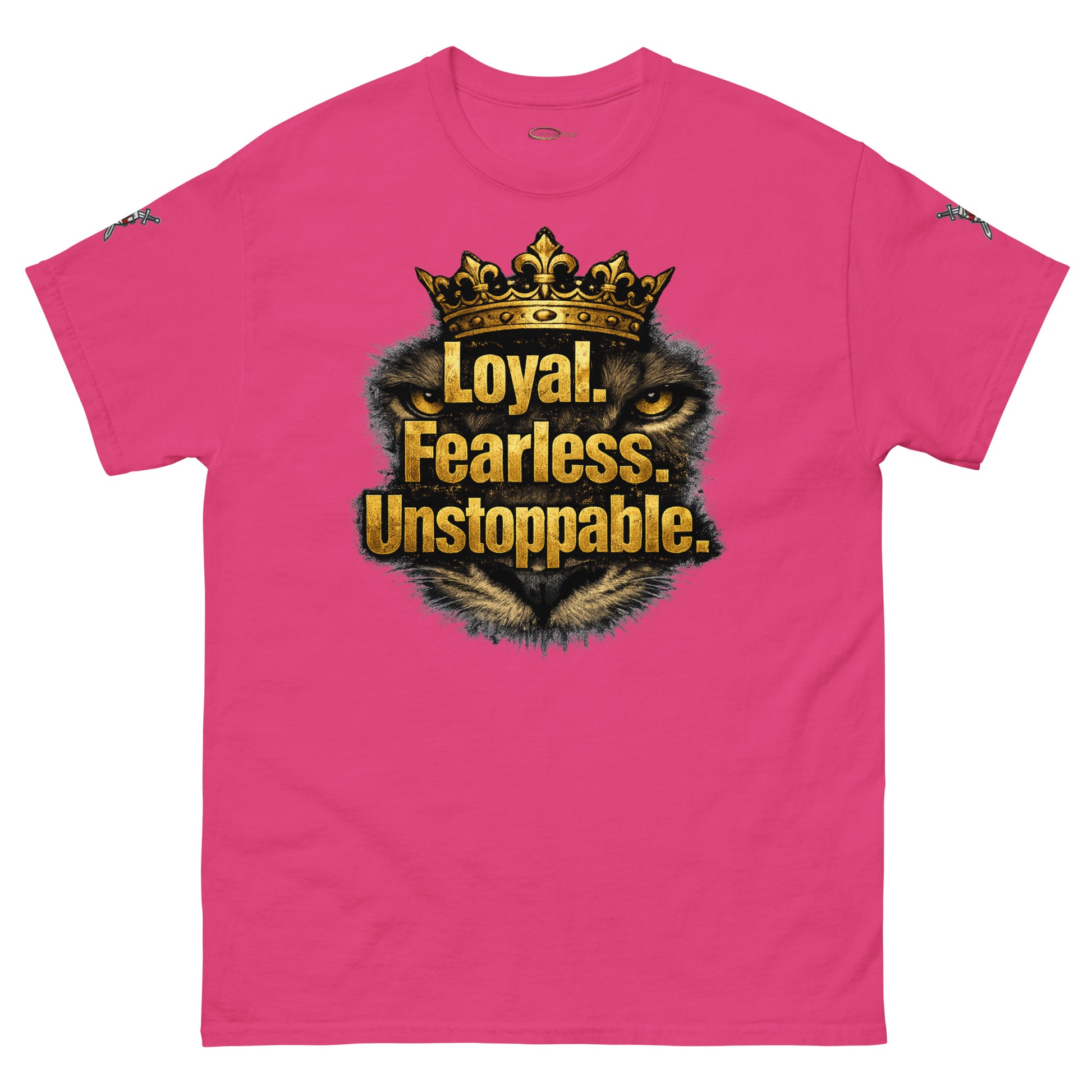 V.I.M 'Loyal. Fearless. Unstoppable.' Lion Tee - Velvet Ink Market (V.I.M)