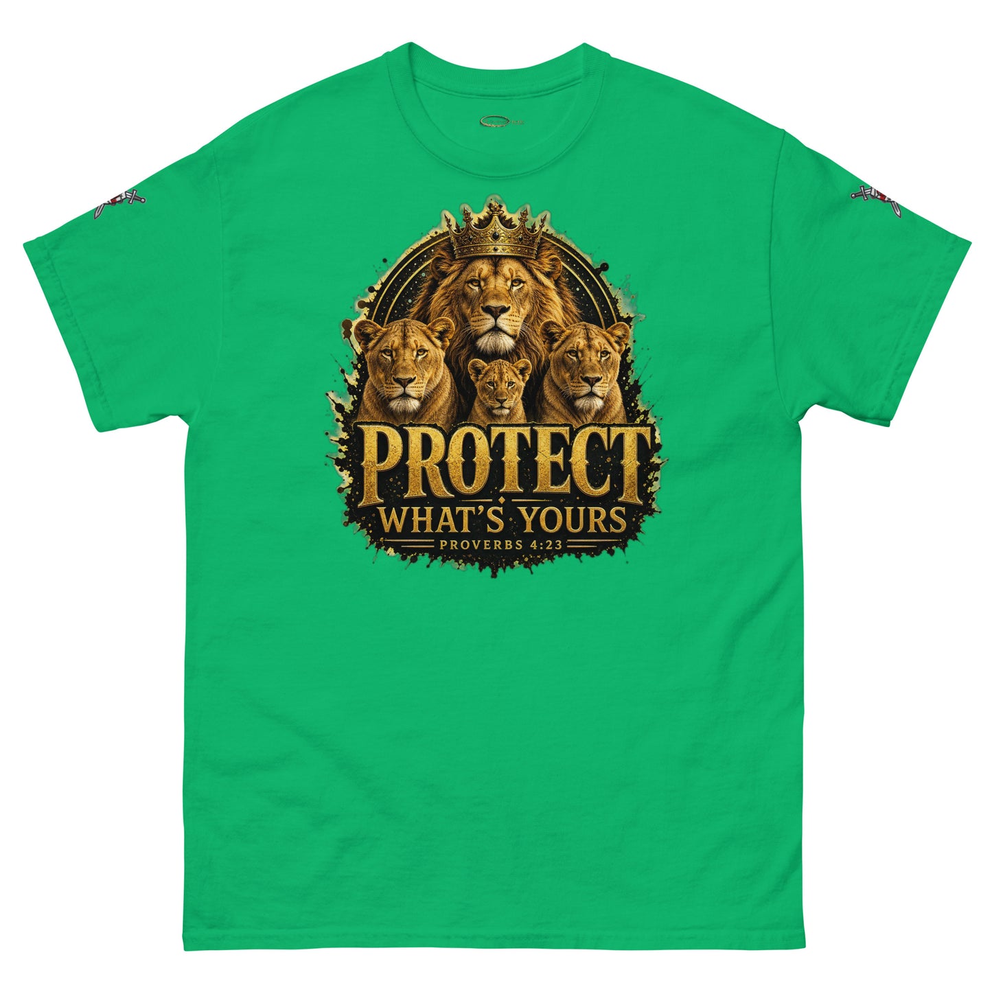 V.I.M 'Protect What's Yours' Lion Tee - Velvet Ink Market (V.I.M)
