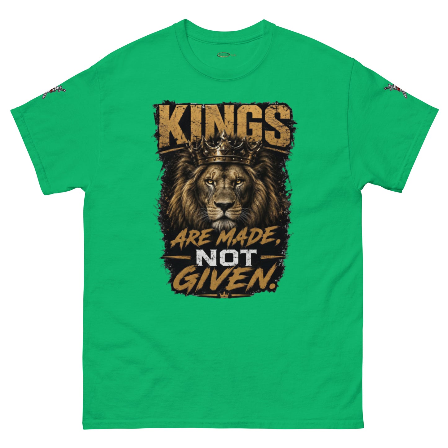 V.I.M 'Kings Are Made, Not Given' Lion Tee - Velvet Ink Market (V.I.M)