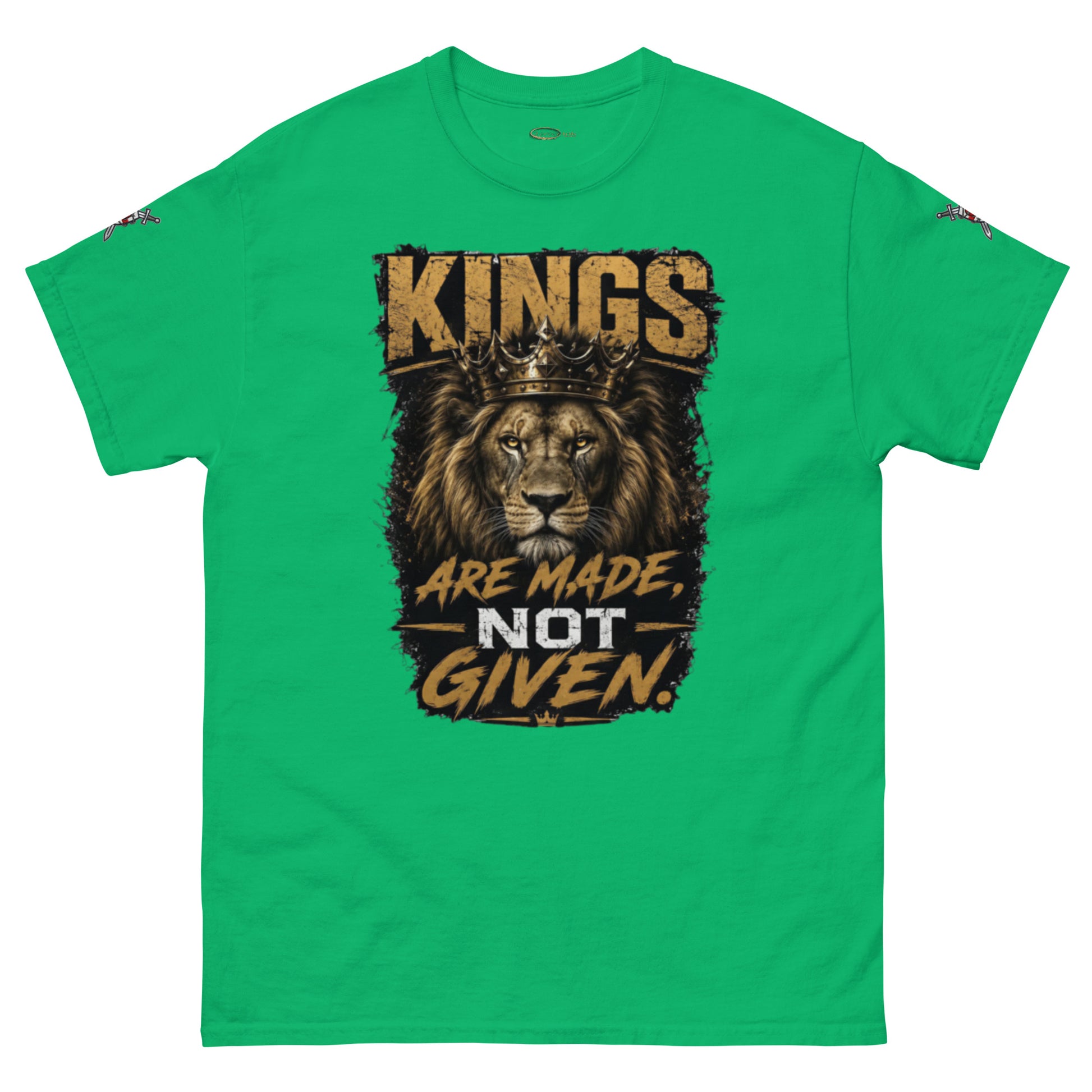 V.I.M 'Kings Are Made, Not Given' Lion Tee - Velvet Ink Market (V.I.M)