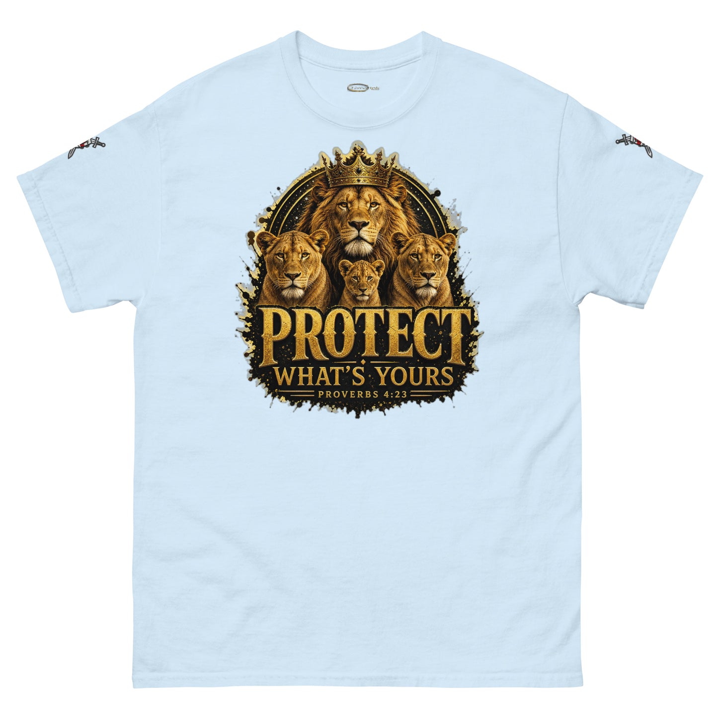 V.I.M 'Protect What's Yours' Lion Tee - Velvet Ink Market (V.I.M)