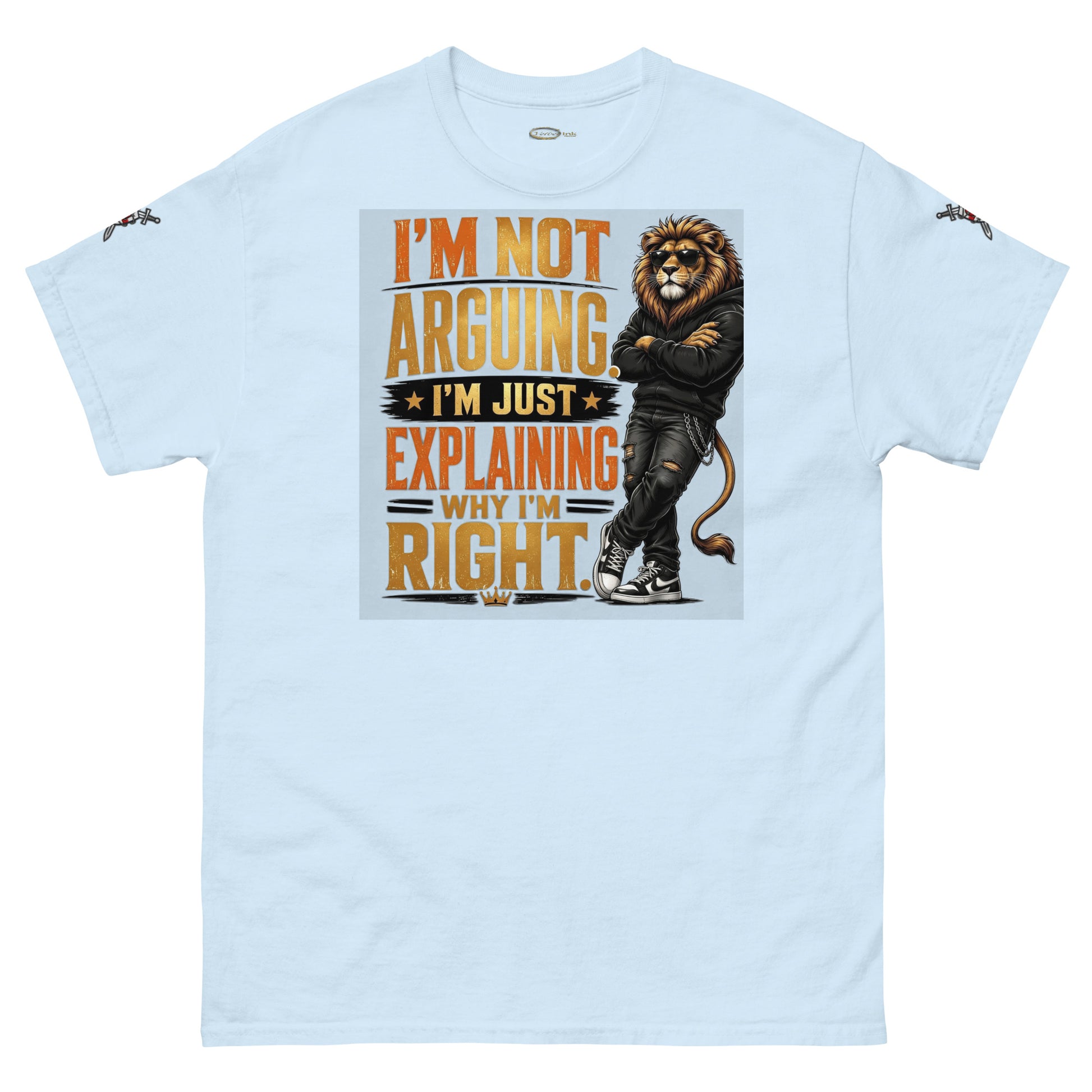 V.I.M 'I'm Not Arguing, I'm Explaining Why I'm Right' Tee - Velvet Ink Market (V.I.M)