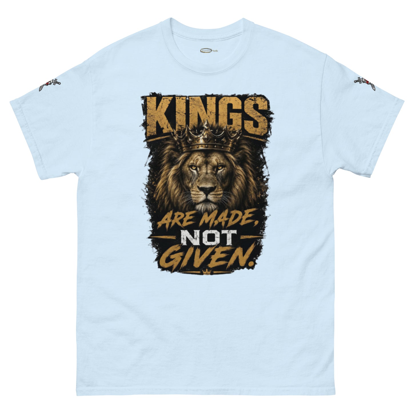 V.I.M 'Kings Are Made, Not Given' Lion Tee - Velvet Ink Market (V.I.M)