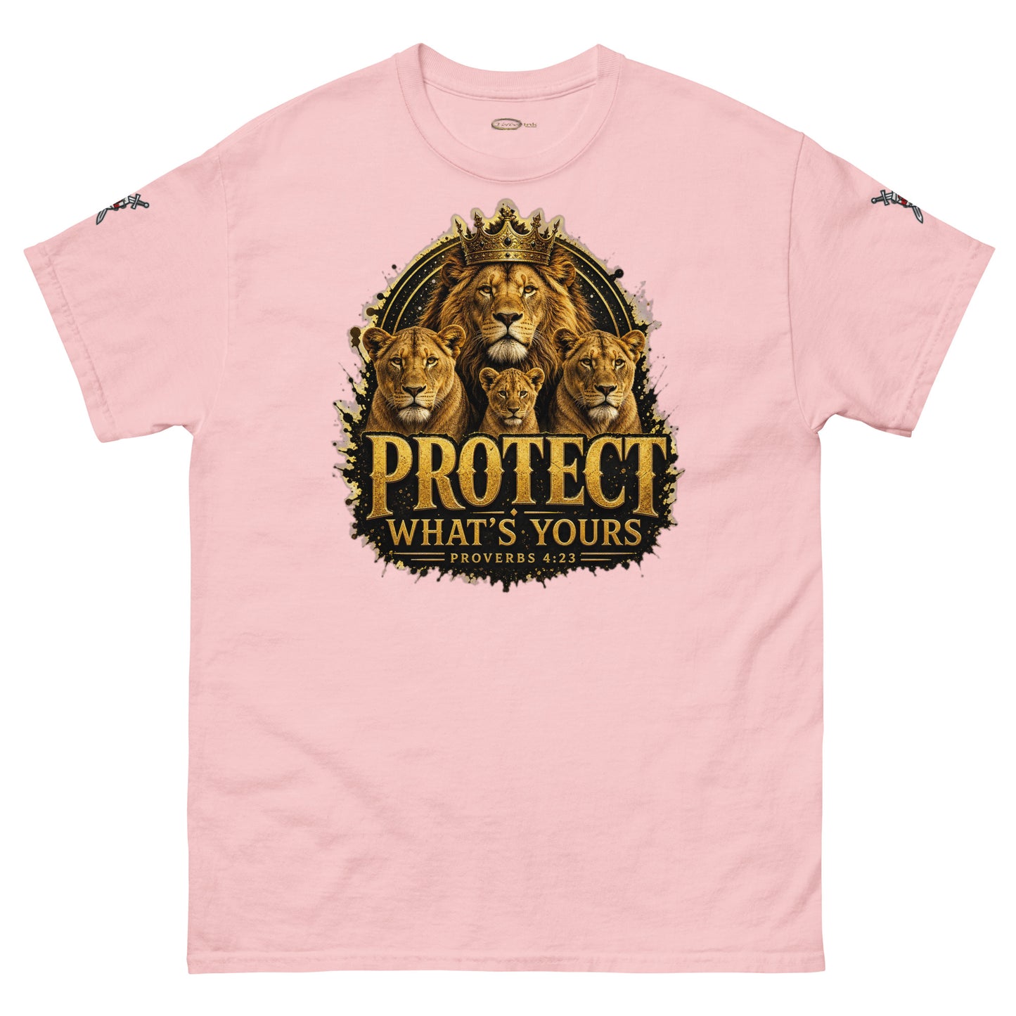 V.I.M 'Protect What's Yours' Lion Tee - Velvet Ink Market (V.I.M)