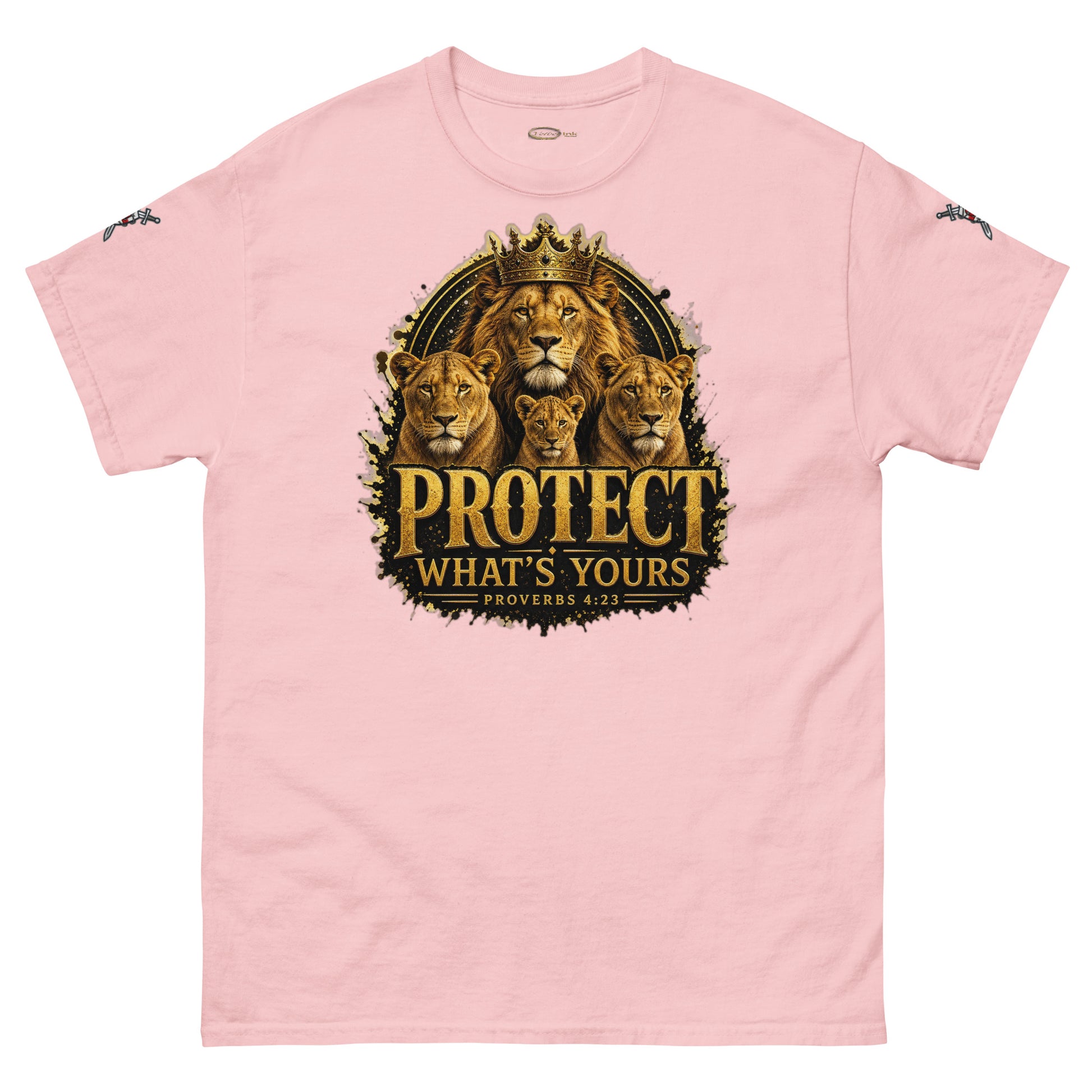 V.I.M 'Protect What's Yours' Lion Tee - Velvet Ink Market (V.I.M)