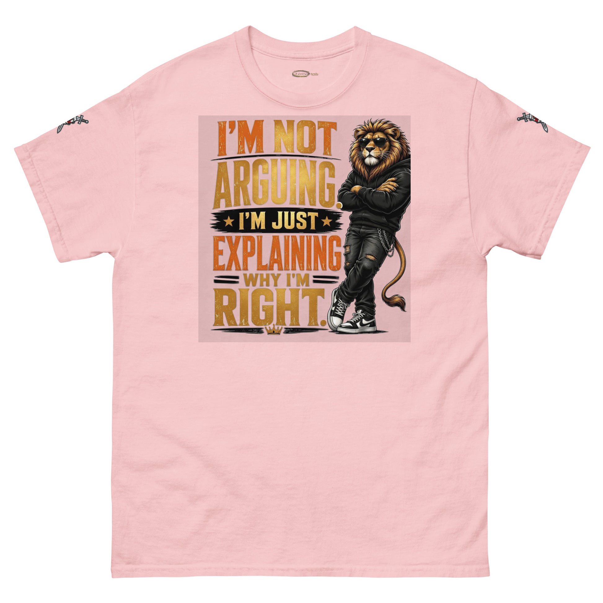 V.I.M 'I'm Not Arguing, I'm Explaining Why I'm Right' Tee - Velvet Ink Market (V.I.M)