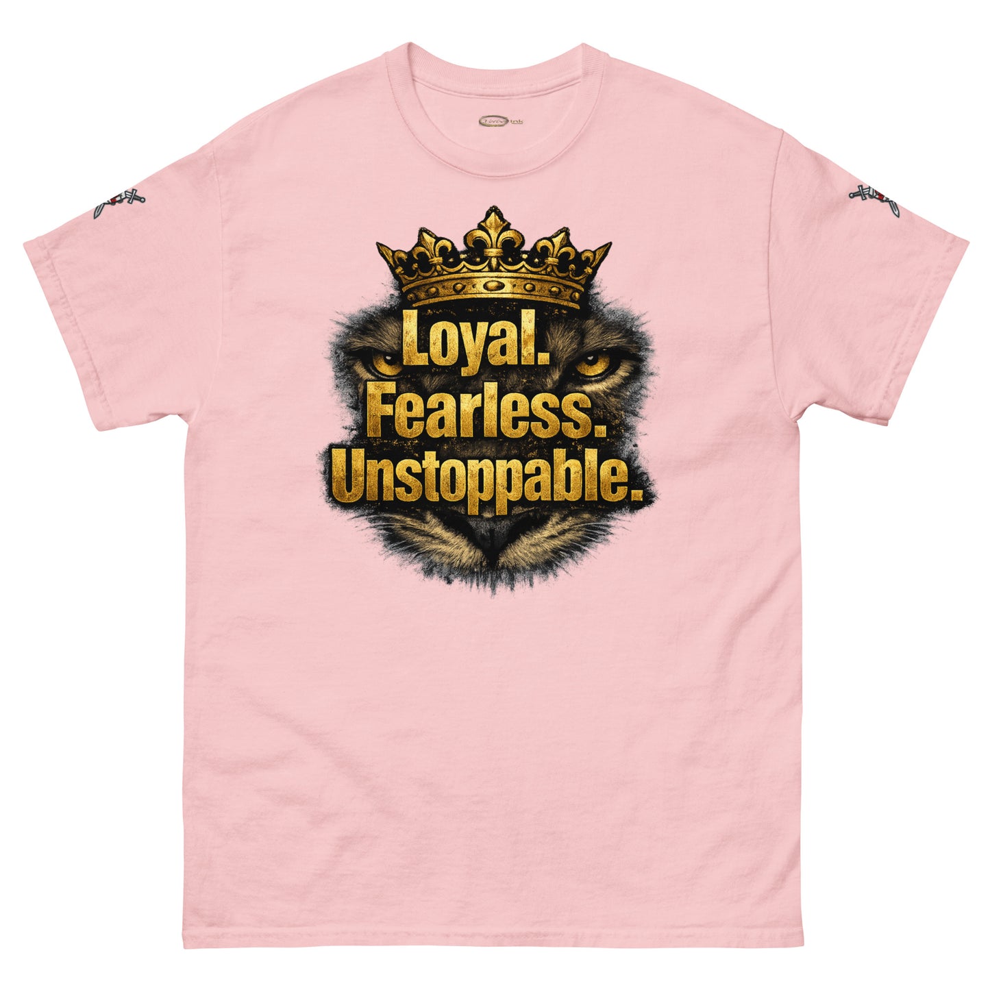 V.I.M 'Loyal. Fearless. Unstoppable.' Lion Tee - Velvet Ink Market (V.I.M)