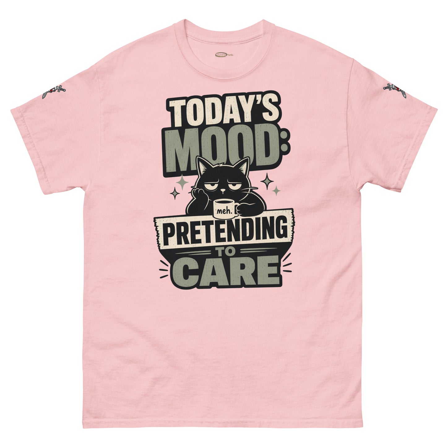 V.I.M 'Today's Mood: Pretending to Care' Tee - Velvet Ink Market (V.I.M)