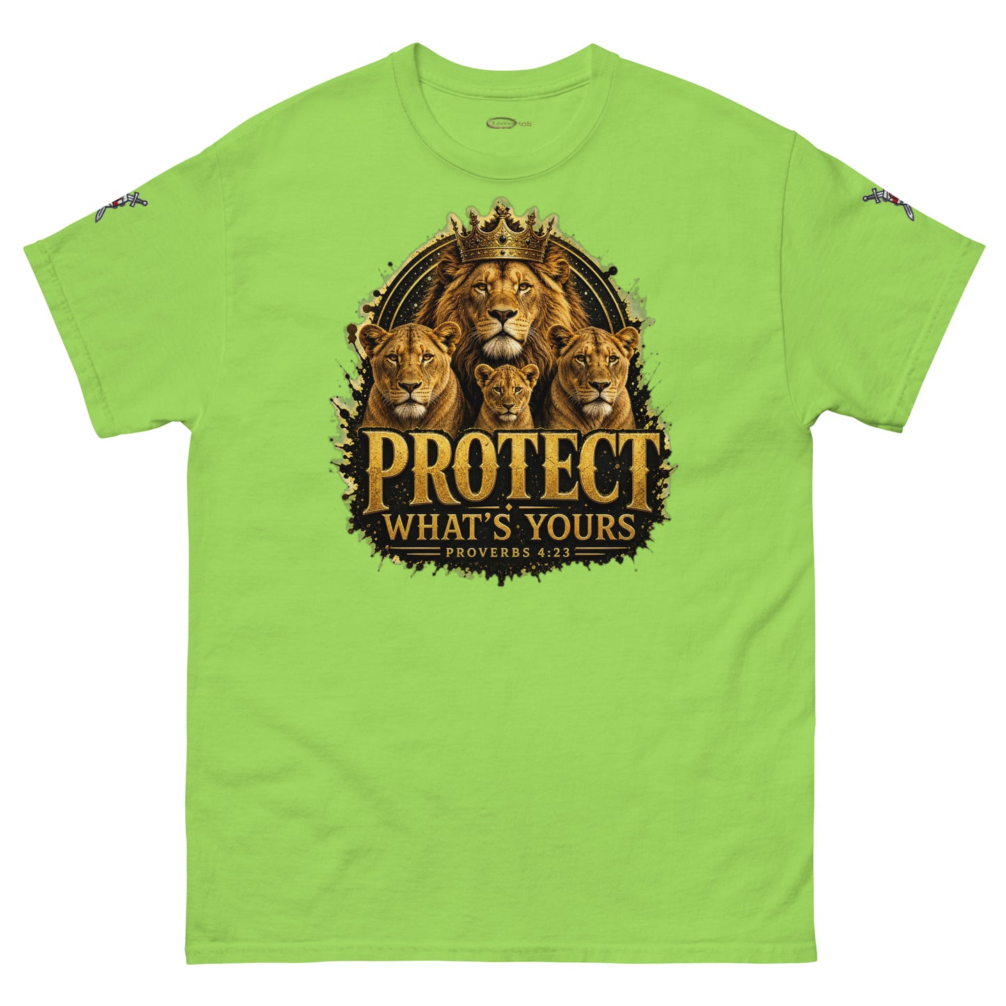 V.I.M 'Protect What's Yours' Lion Tee - Velvet Ink Market (V.I.M)