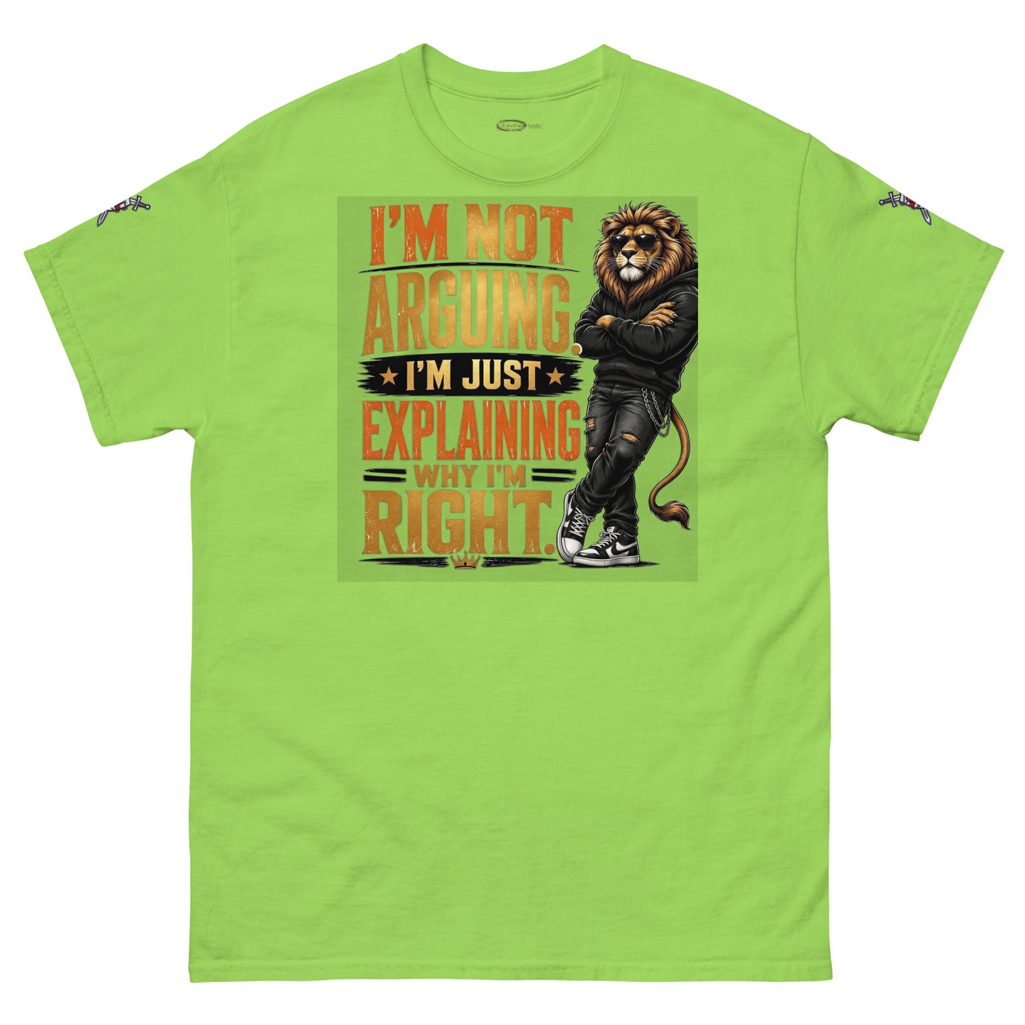 V.I.M 'I'm Not Arguing, I'm Explaining Why I'm Right' Tee - Velvet Ink Market (V.I.M)