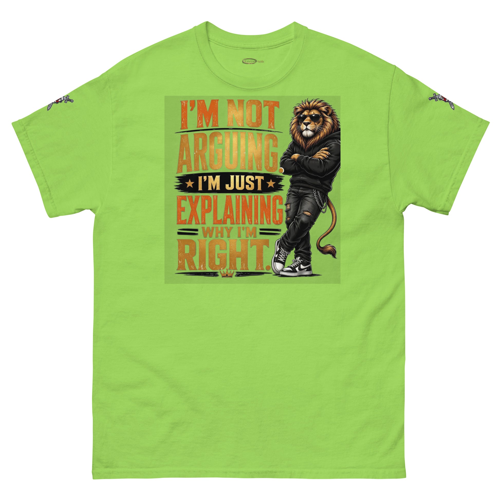V.I.M 'I'm Not Arguing, I'm Explaining Why I'm Right' Tee - Velvet Ink Market (V.I.M)