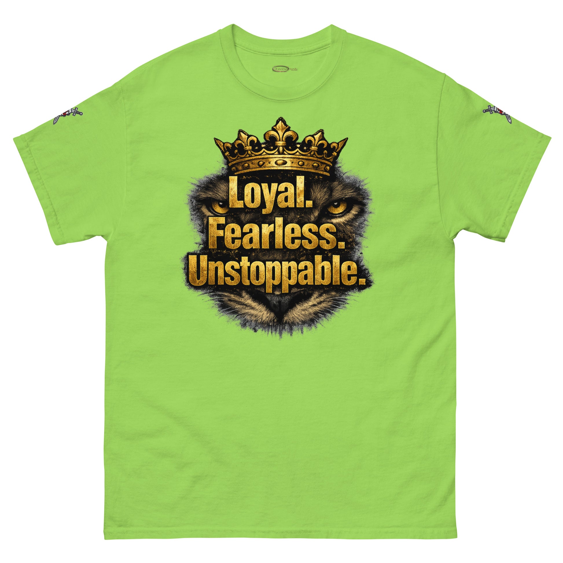 V.I.M 'Loyal. Fearless. Unstoppable.' Lion Tee - Velvet Ink Market (V.I.M)