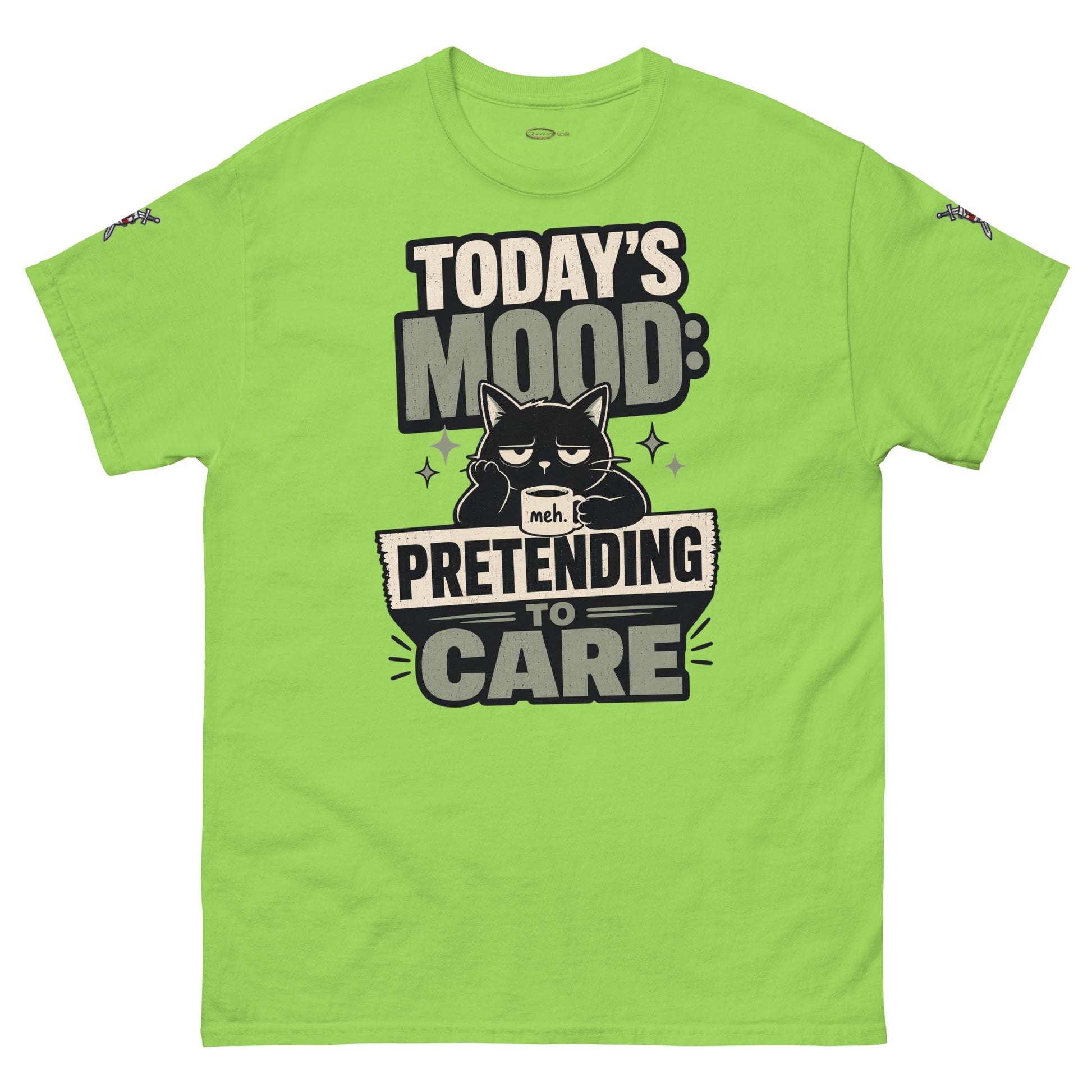 V.I.M 'Today's Mood: Pretending to Care' Tee - Velvet Ink Market (V.I.M)